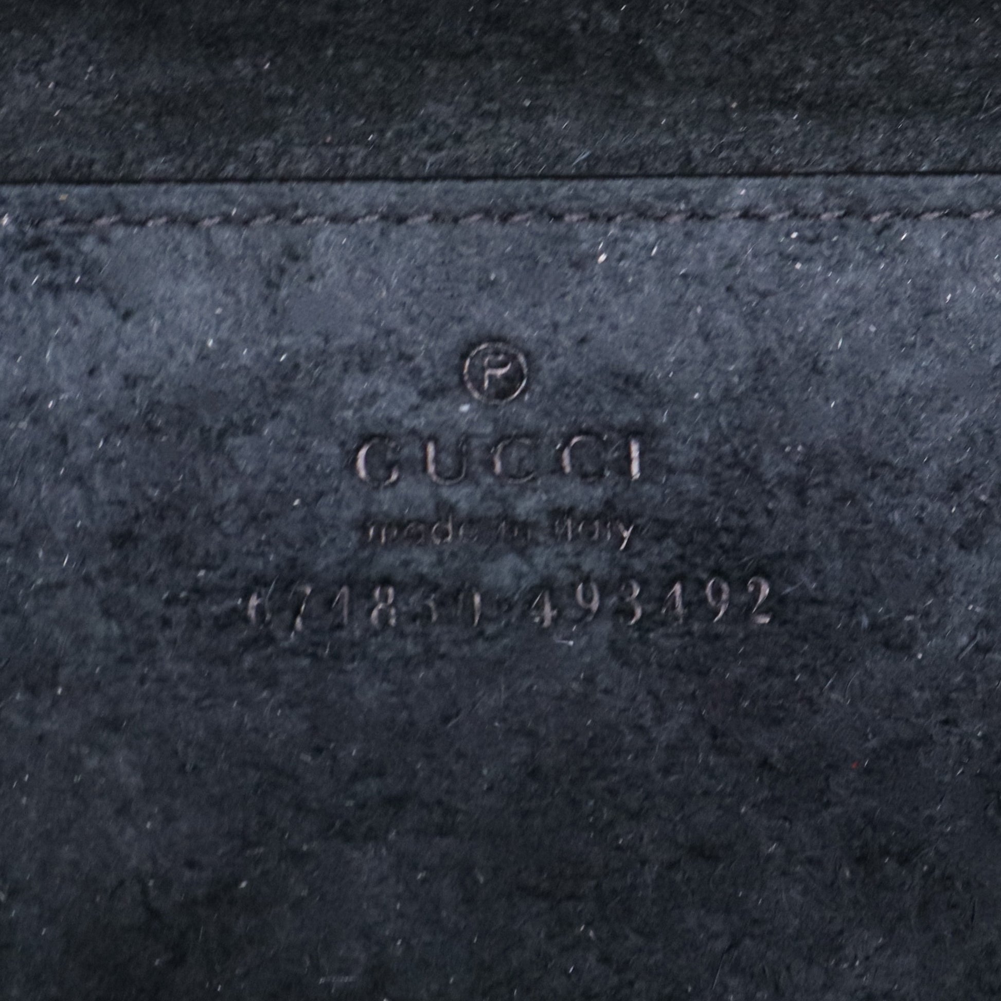 Logo Tote Embossed Leather Large Twins LDJ2490