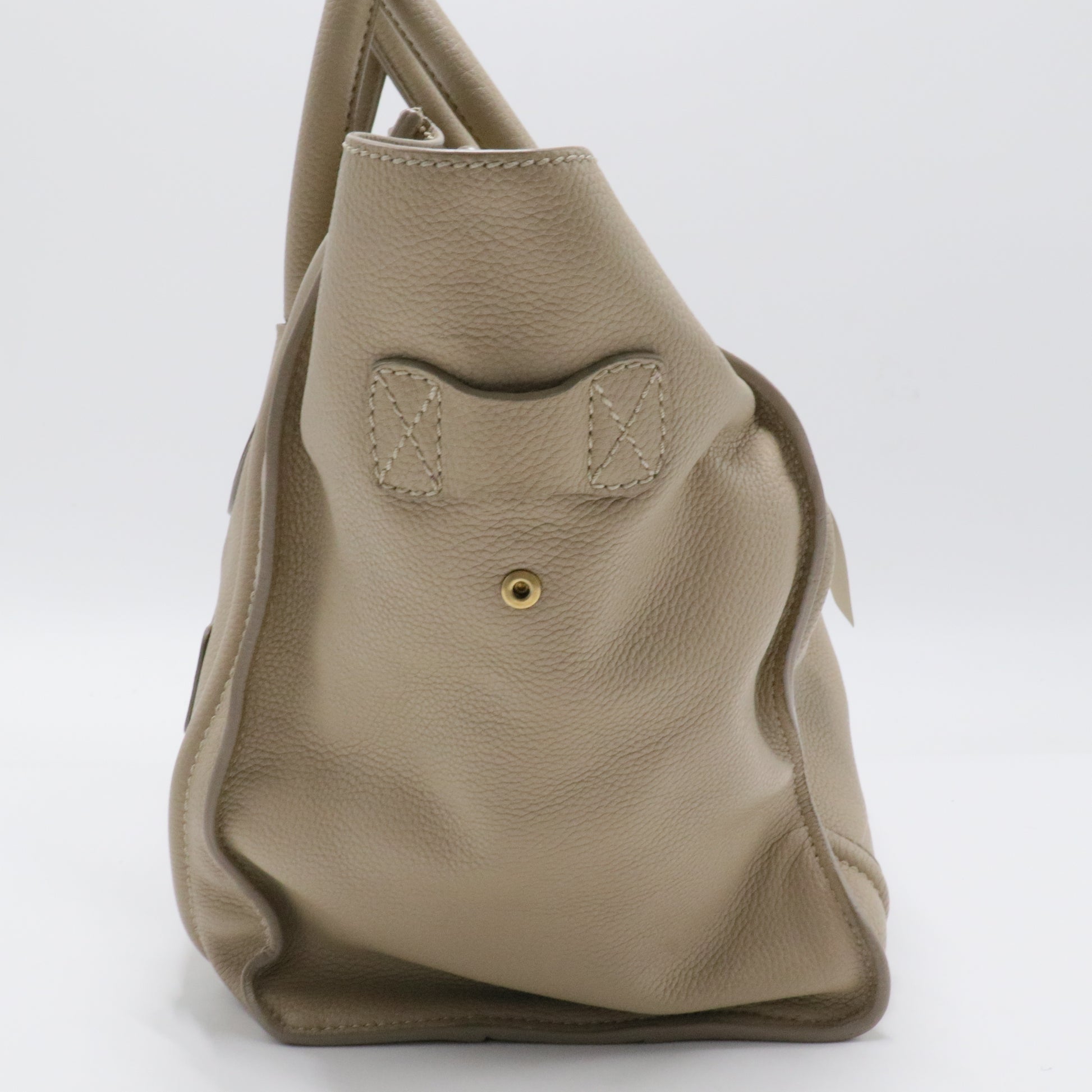 Luggage Bag Grainy Leather Mini