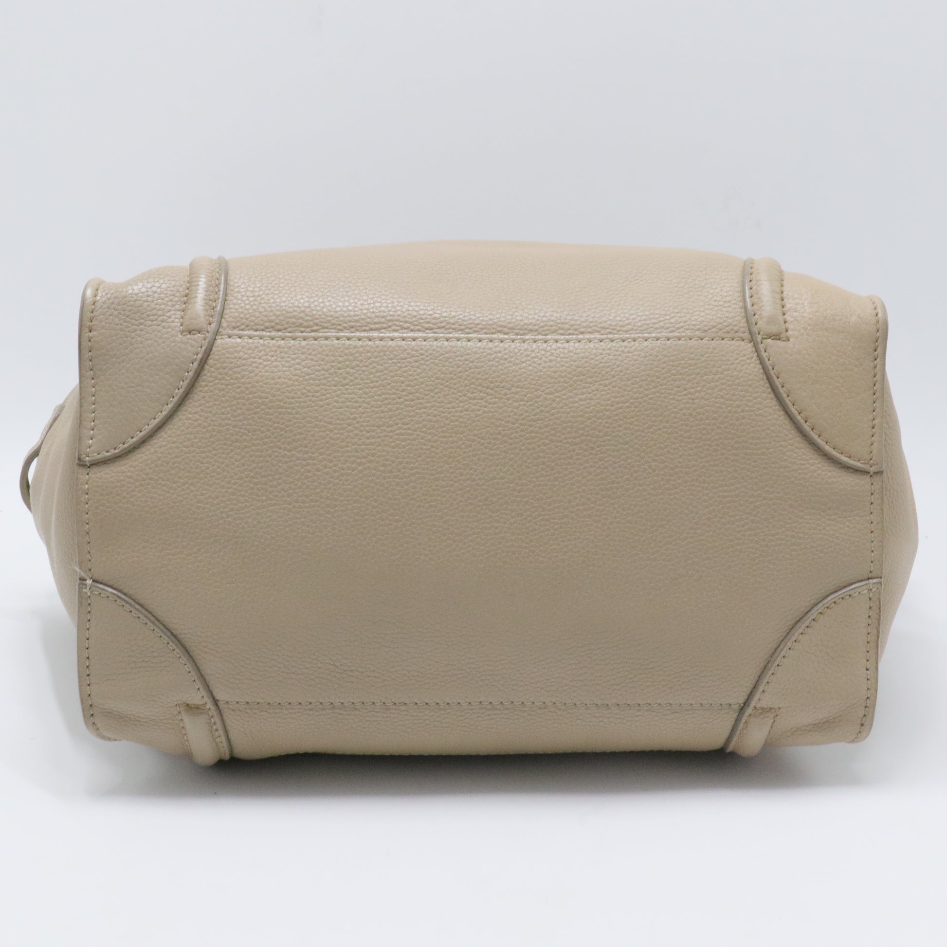 Luggage Bag Grainy Leather Mini