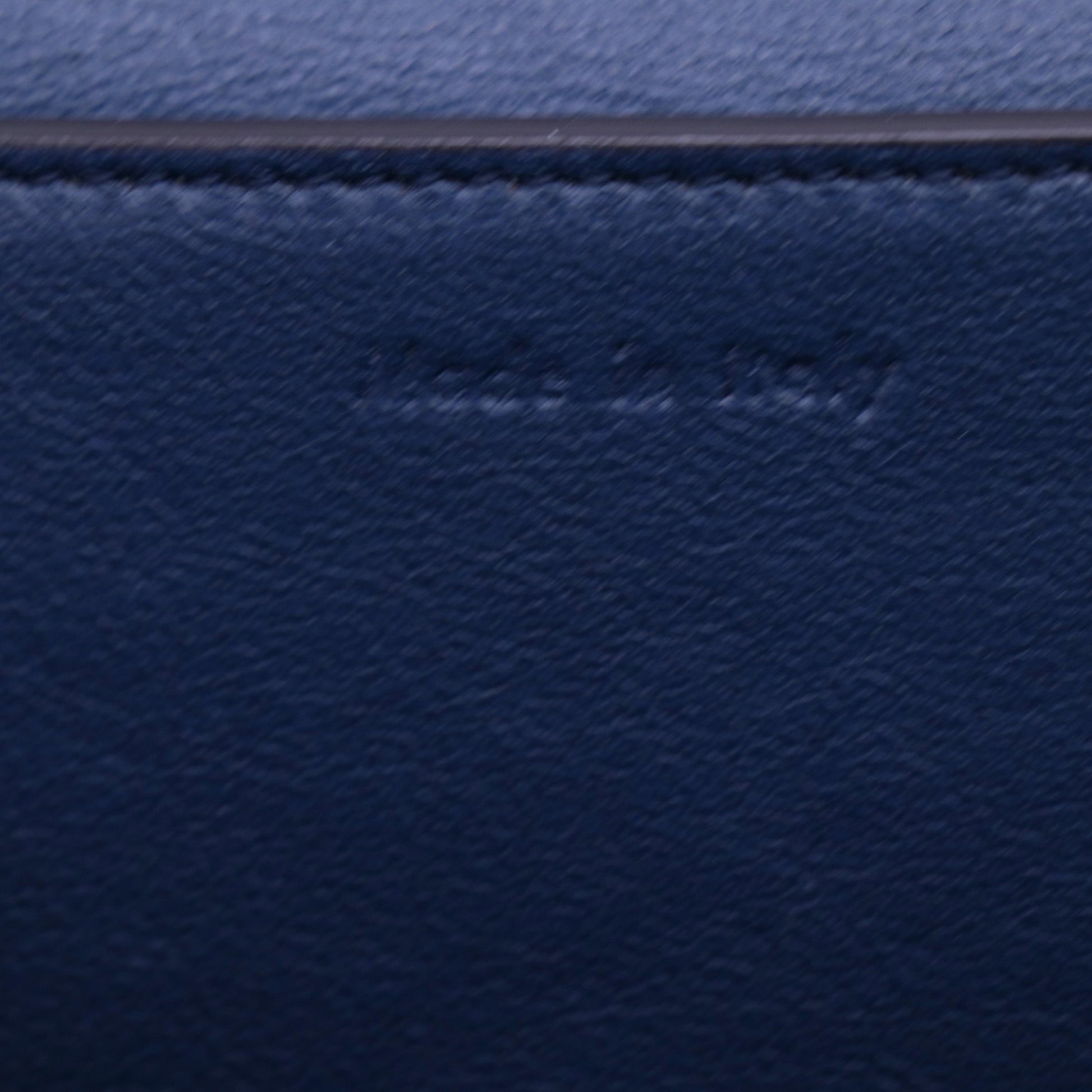 Shiny Smooth Calfskin Medium Frame Shoulder Bag Steel Blue Plum B21244