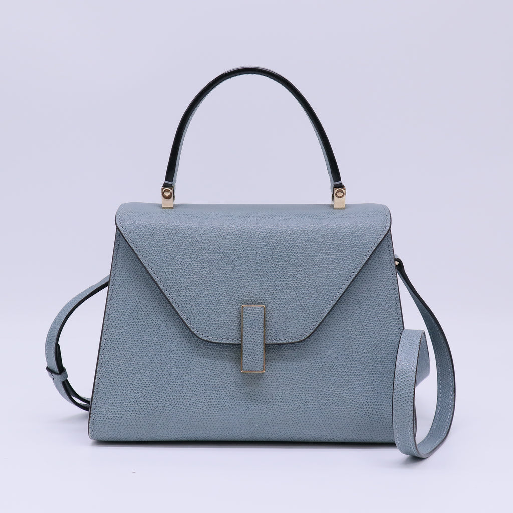 Valextra Iside bag in a blue leather