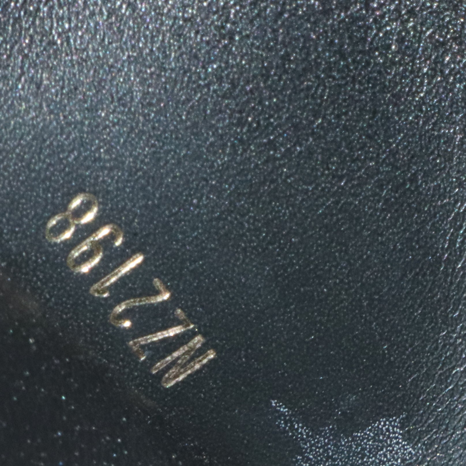 Louis Vuitton Calfskin New Wave Compact Wallet Black W21137