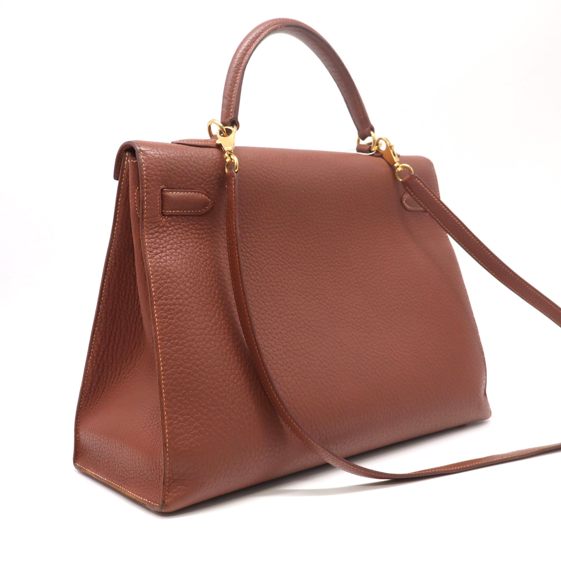 Hermes Togo Kelly Retourne 32 Gold twins LDJ4791
