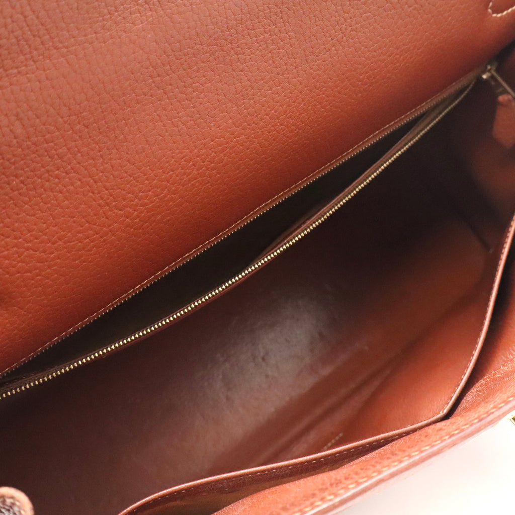 Hermes Togo Kelly Retourne 32 Gold twins LDJ4791