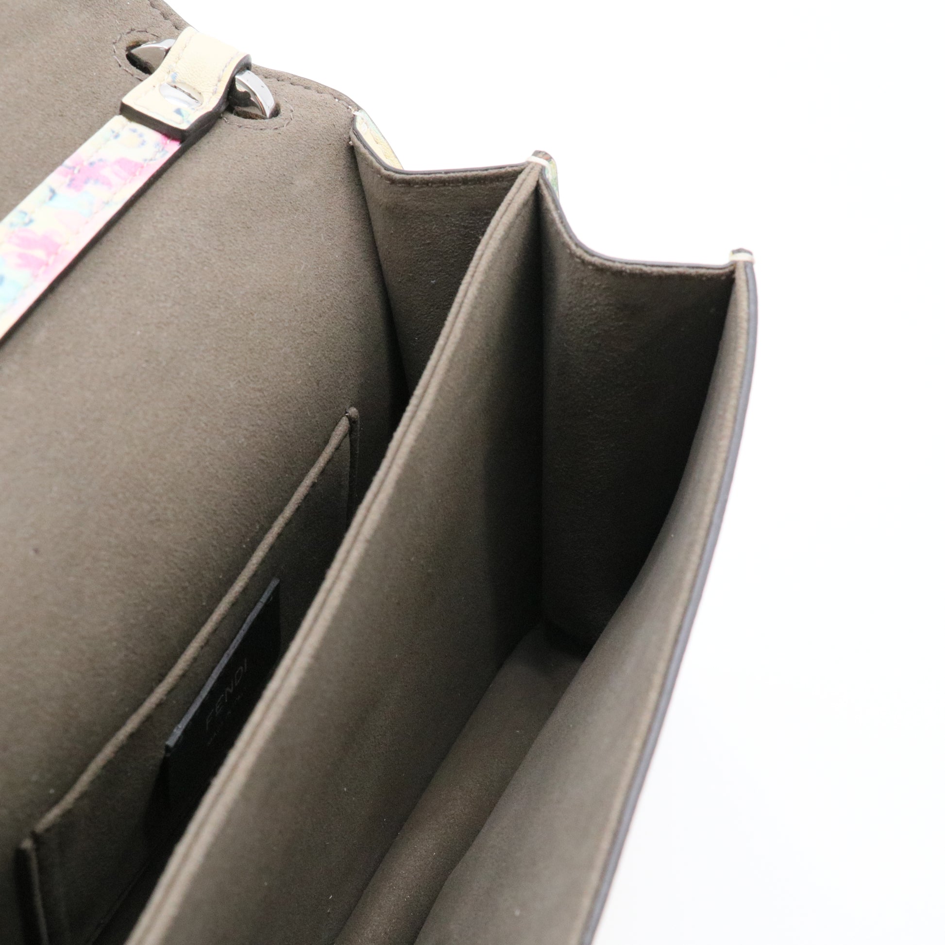 Kan I Bag Studded Printed Leather Small