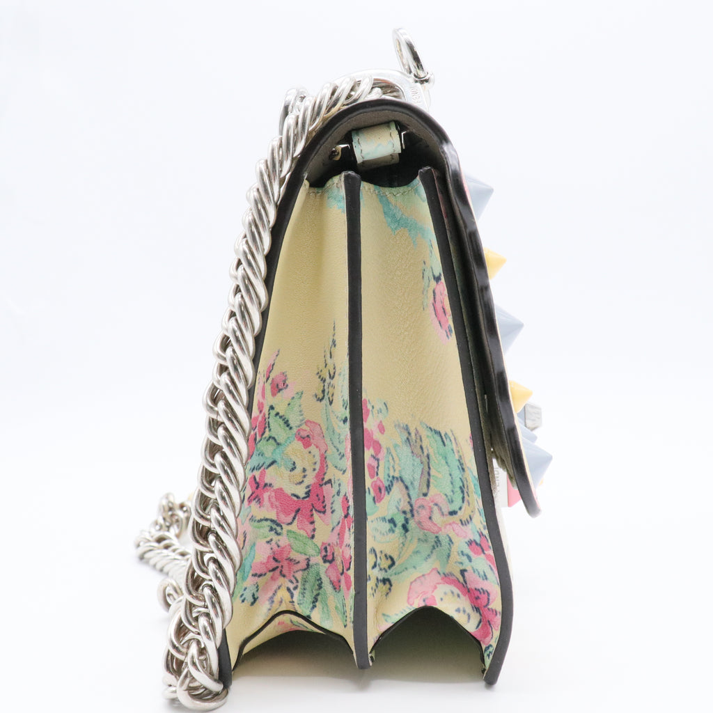Kan I Bag Studded Printed Leather Small