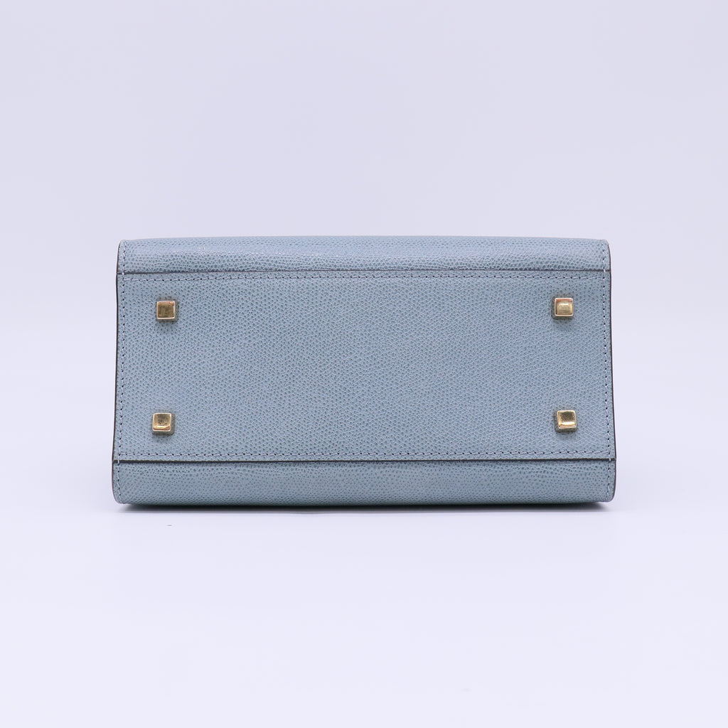 Valextra Iside bag in a blue leather