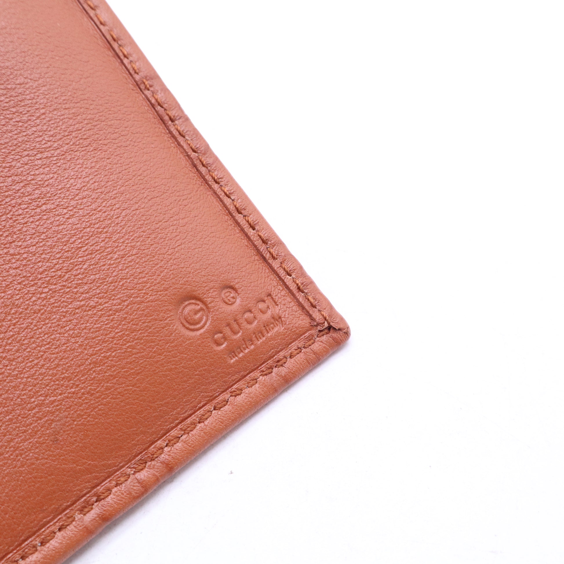 Gucci Guccissima Leather Flap Continental Wallet W21048