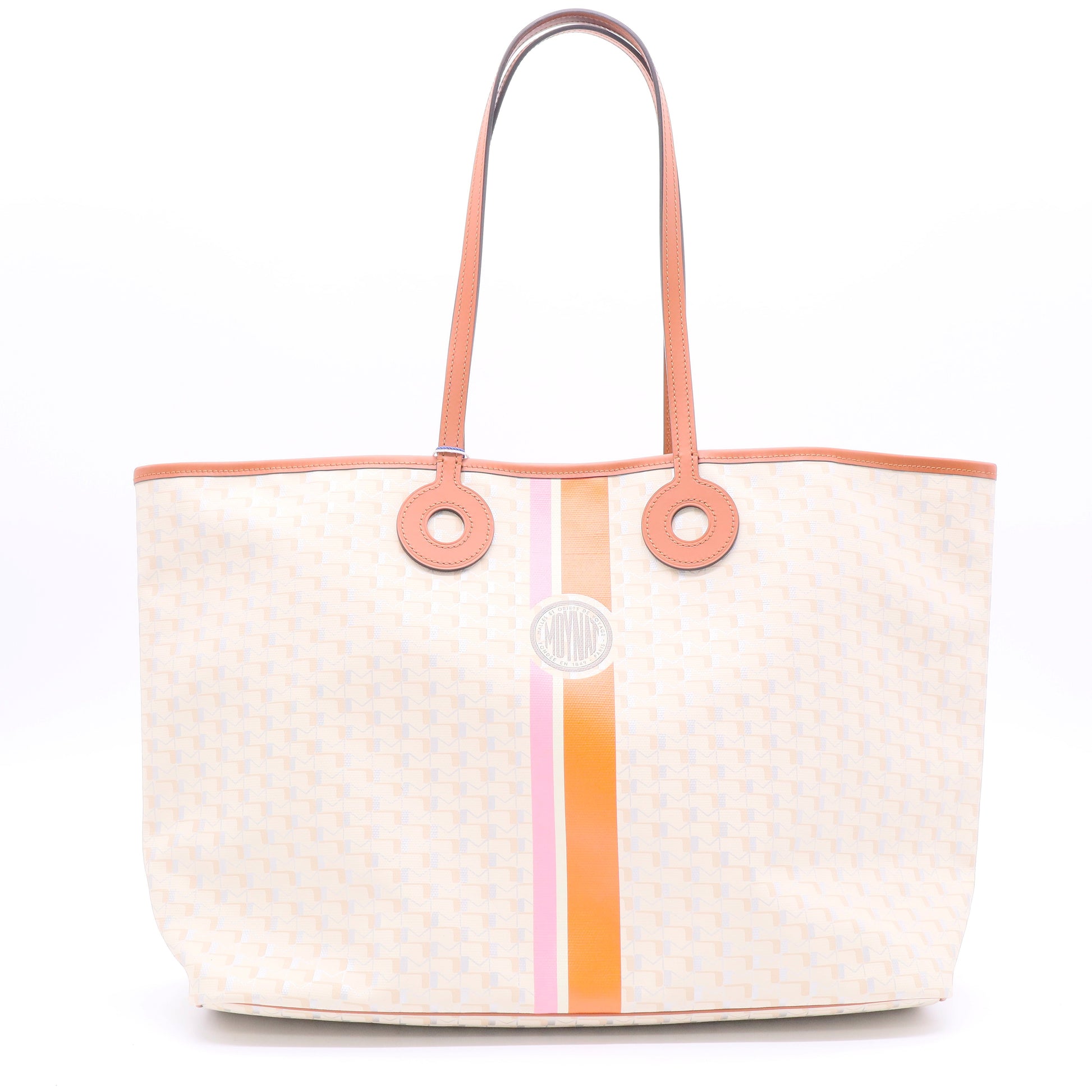 Coated Canvas Tote Bag Twins LDJ2486