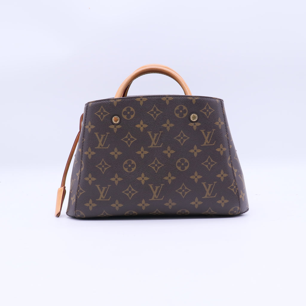 Louis Vuitton Monogram Montaigne MM twins LDJ3861