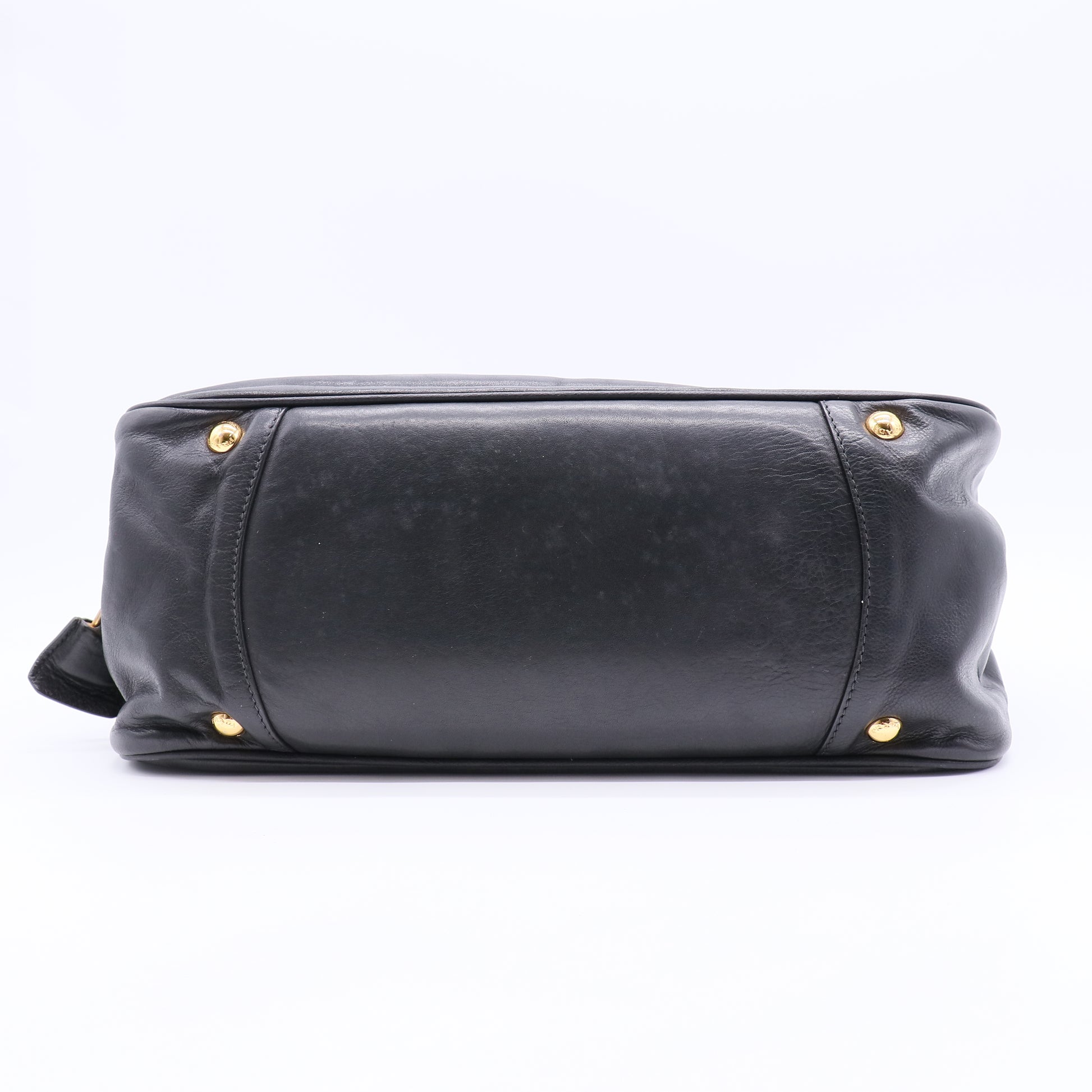 Bow Leather Two-way Bag twins