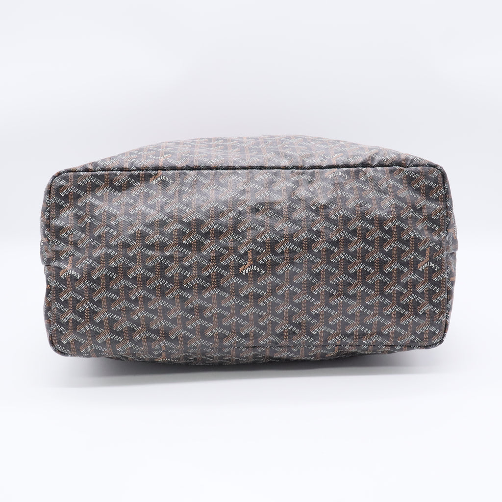 Goyard Saint Louis Tote classic Black & Tan (Noir/Naturel) colorway Bags Twins LDJ3211
