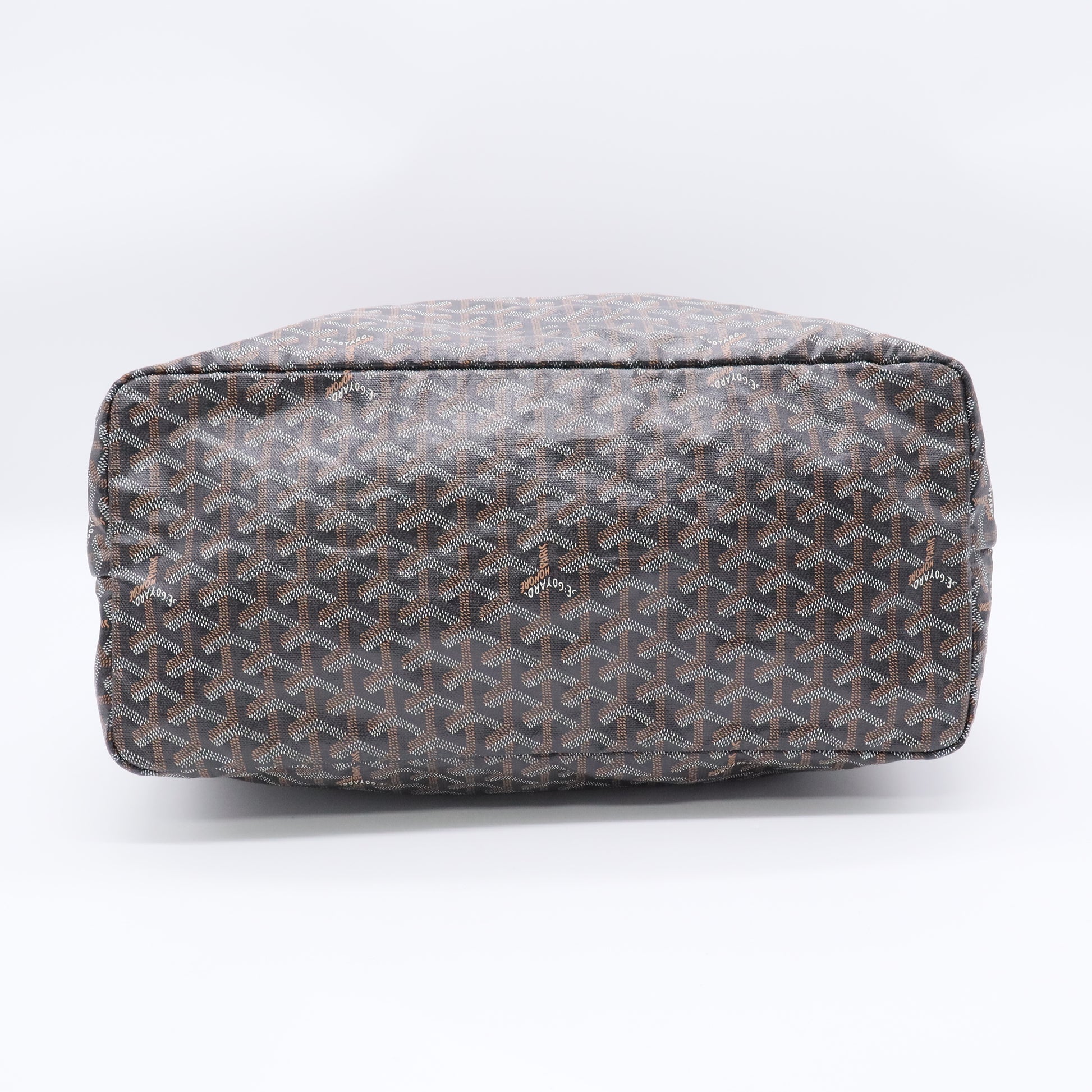 Goyard Saint Louis Tote classic Black & Tan (Noir/Naturel) colorway Bags Twins LDJ3211