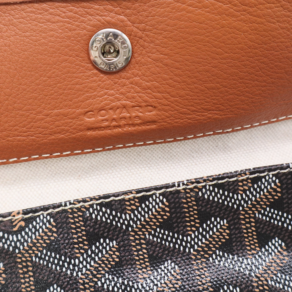 Goyard Saint Louis Tote classic Black & Tan (Noir/Naturel) colorway Bags Twins LDJ3211