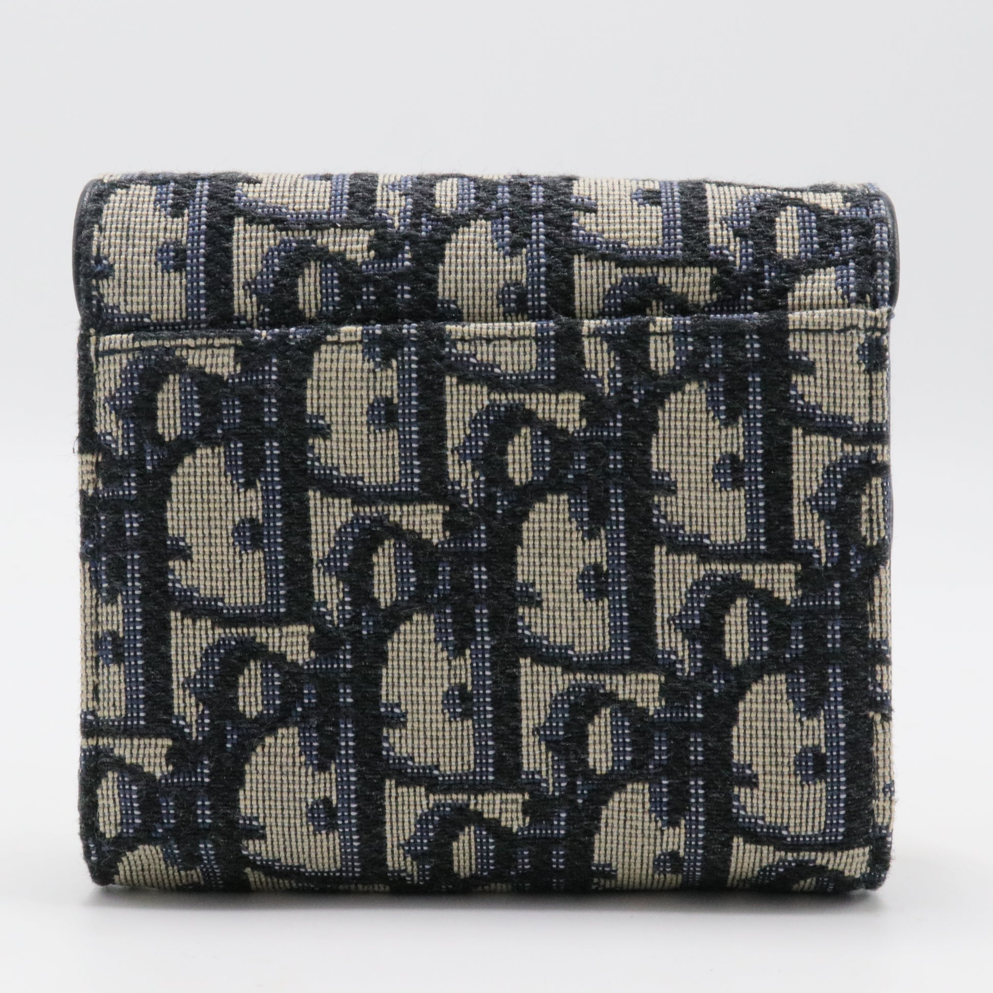 Saddle Flap Wallet Oblique Canvas Mini