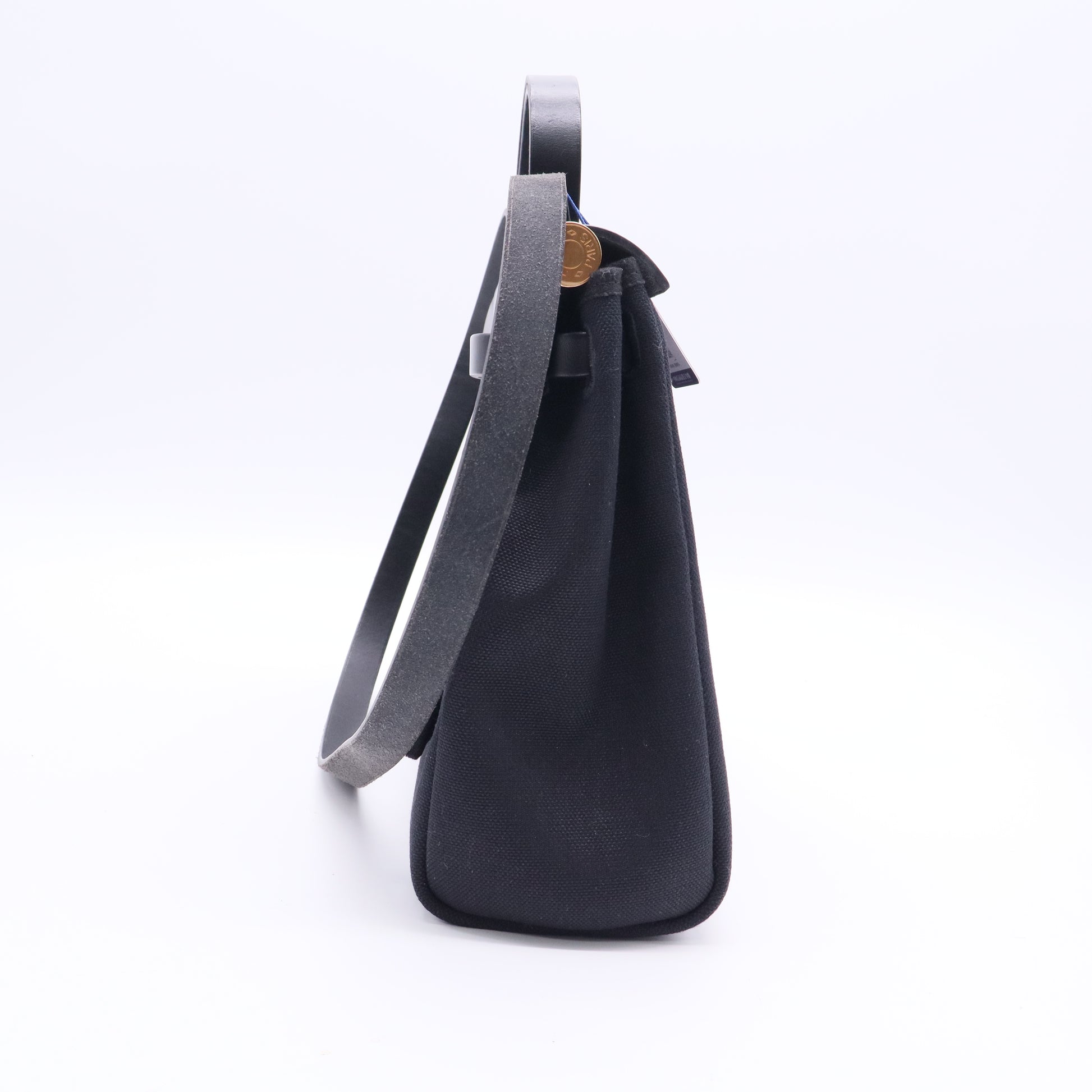 Hermès Herbag Zip Leather and Toile 31 Twins LDJ2485