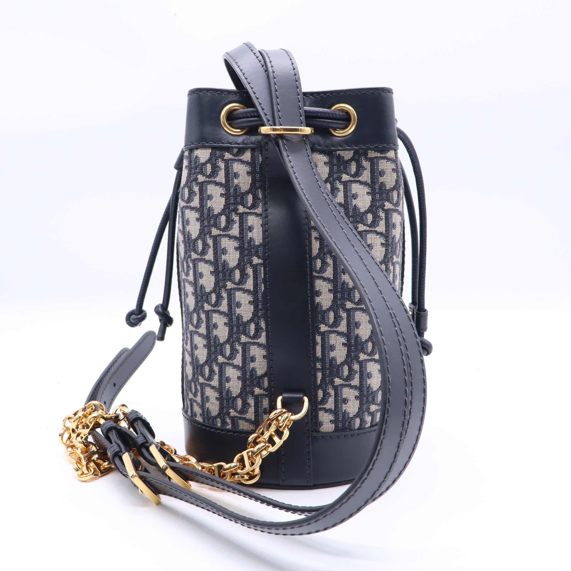Drawstring Backpack Oblique Canvas Small Twins LDJ3810