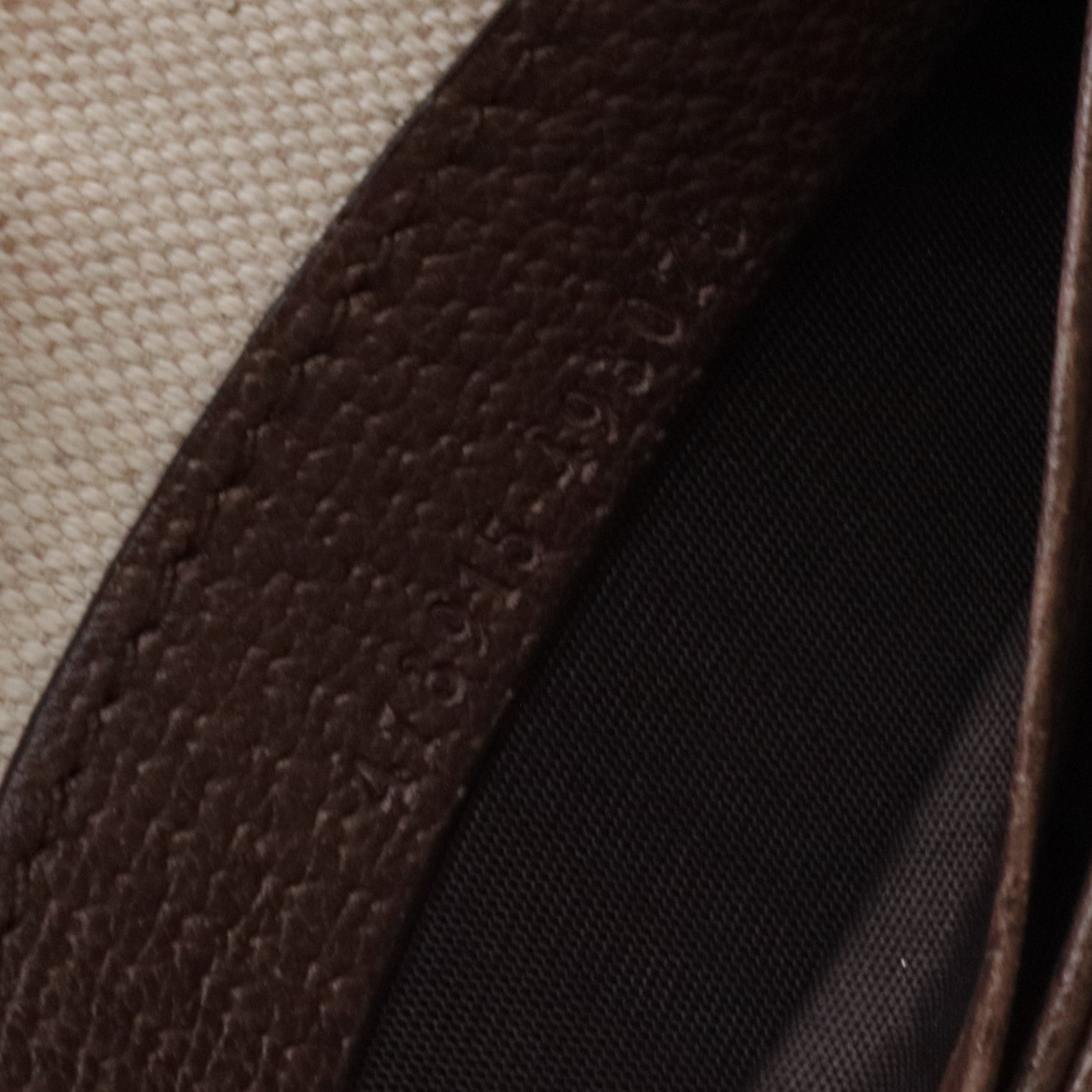 GG Supreme Monogram Courrier Documents Holder Beige New Acero