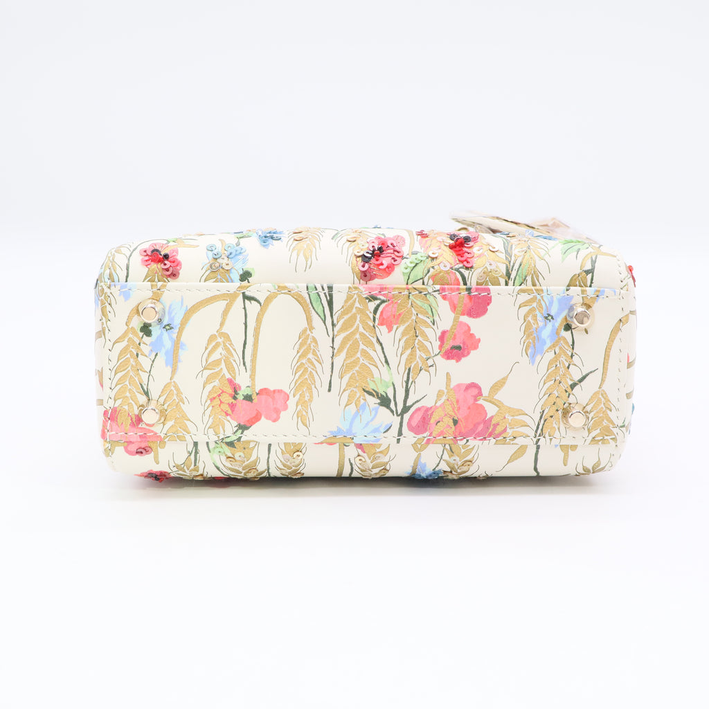 Mini Hibiscus Embroidered Lady Dior BagTwins LDJ3306