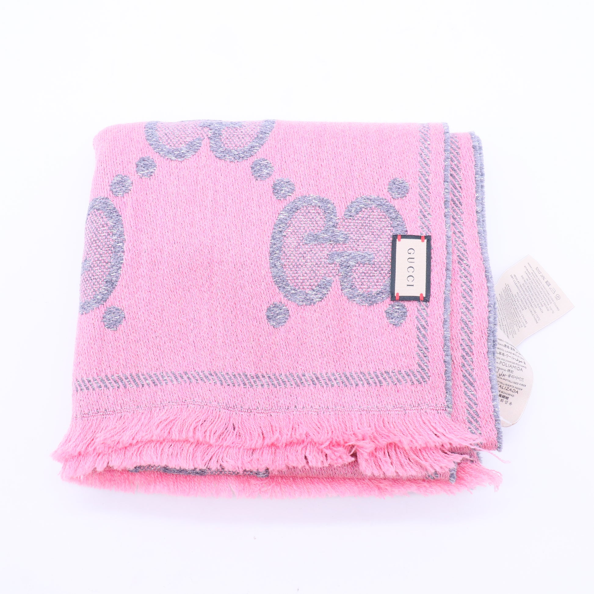 GG Scarf Wool Twins LDJ2503