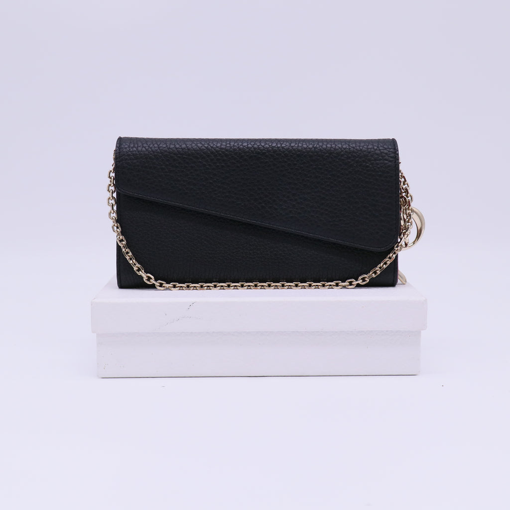 Christian Dior Diorissimo Rencontre Wallet on Chain B22918