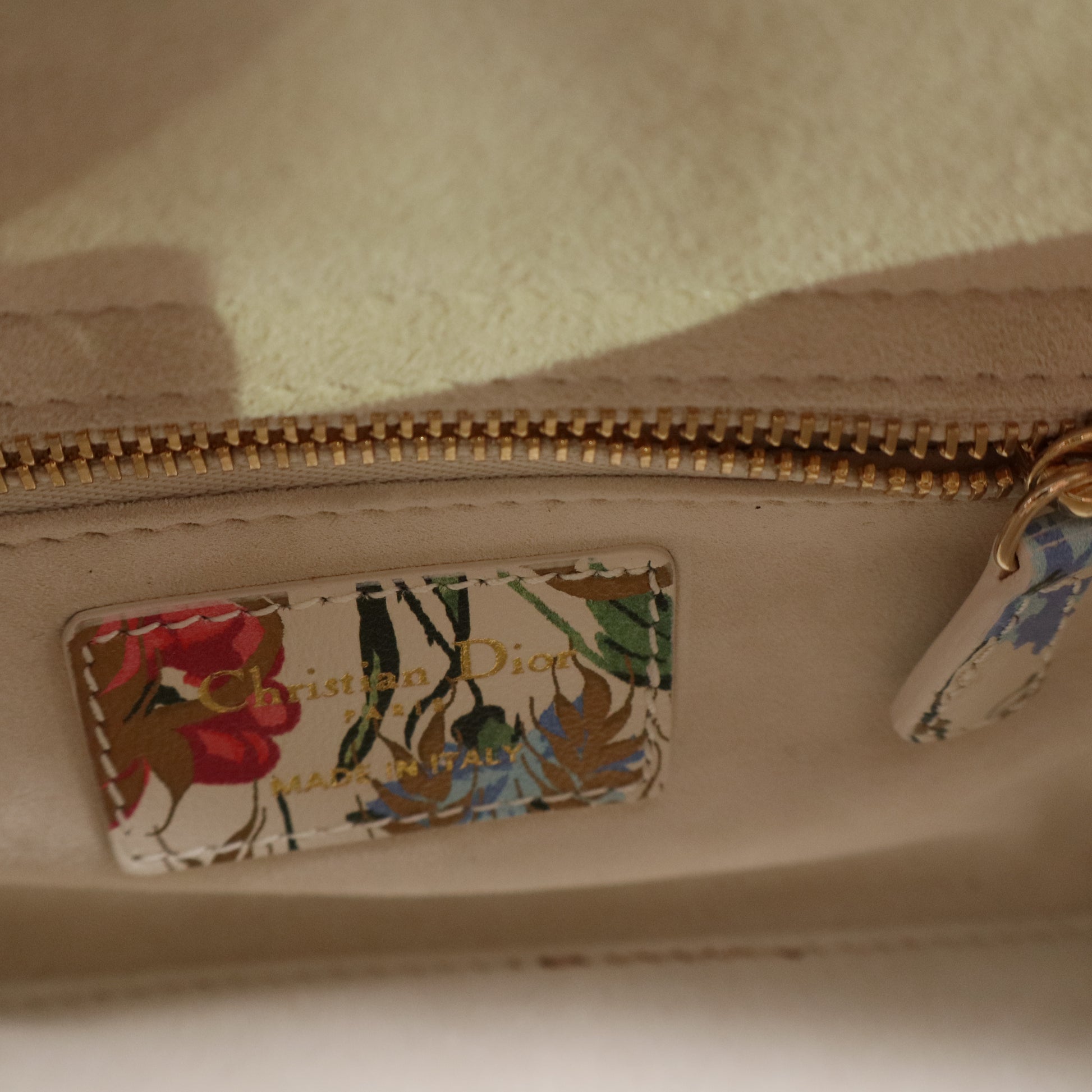 Mini Hibiscus Embroidered Lady Dior BagTwins LDJ3306