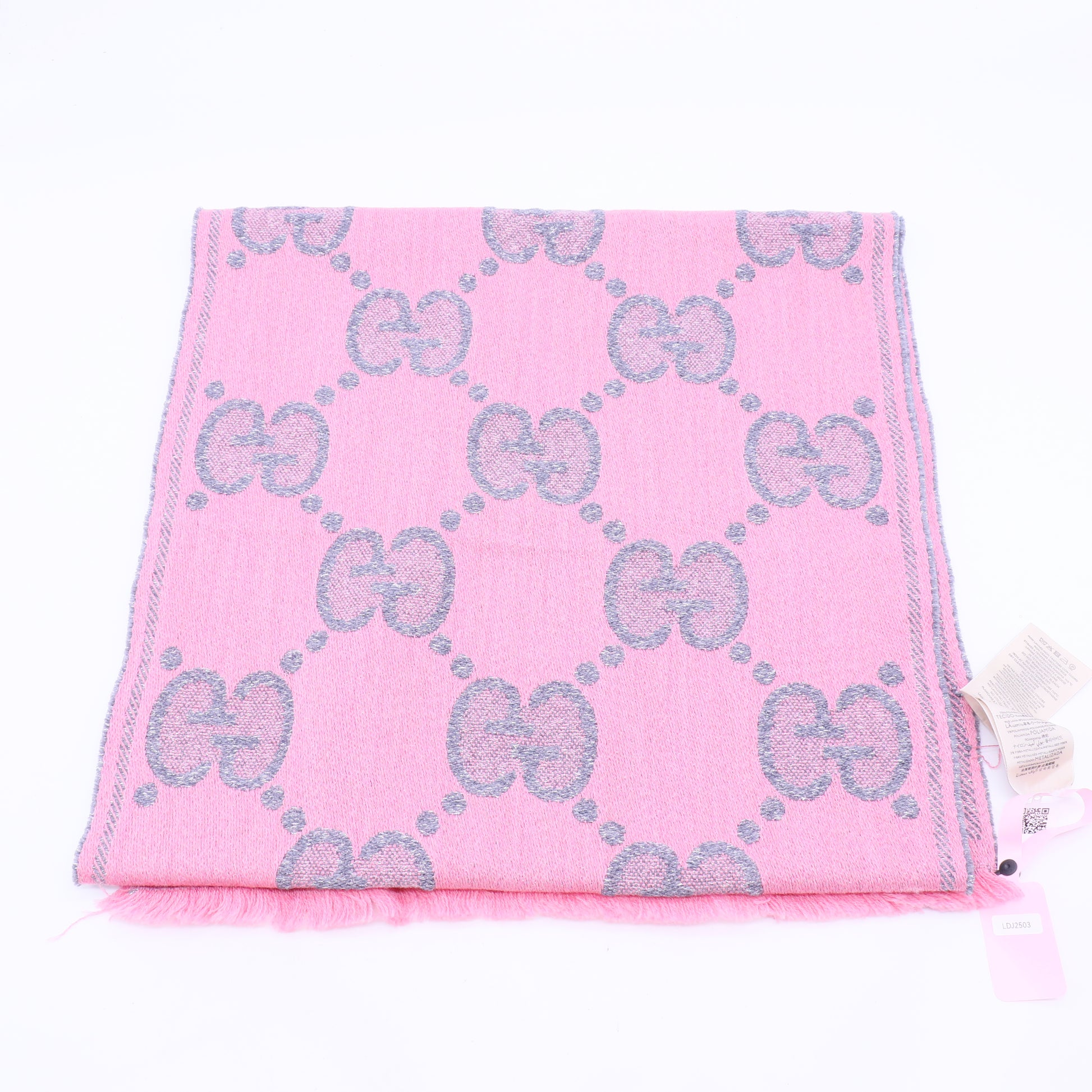 GG Scarf Wool Twins LDJ2503