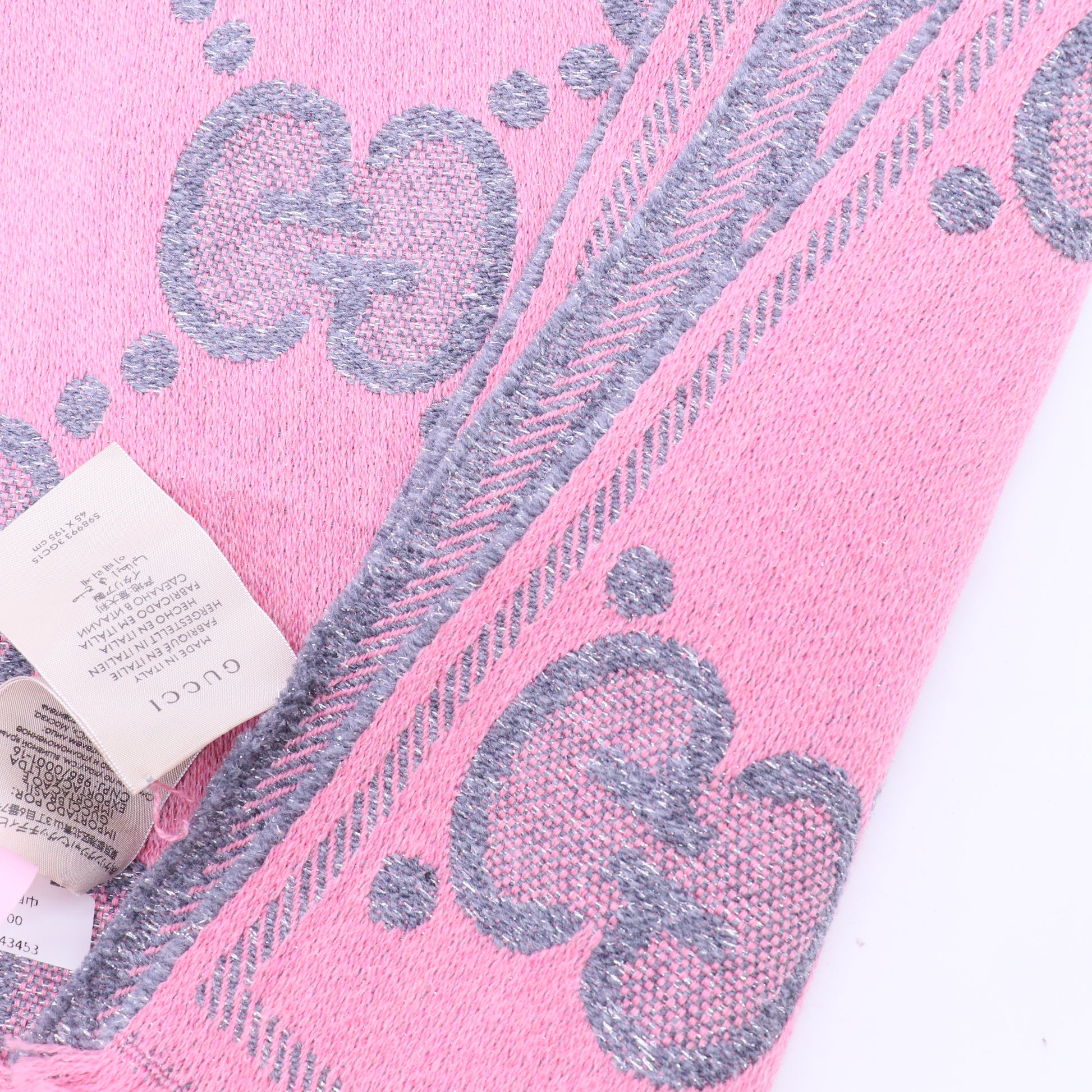 GG Scarf Wool Twins LDJ2503