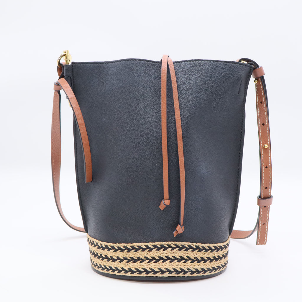 Gate Bucket Bag Leather Medium Twins LDJ3300