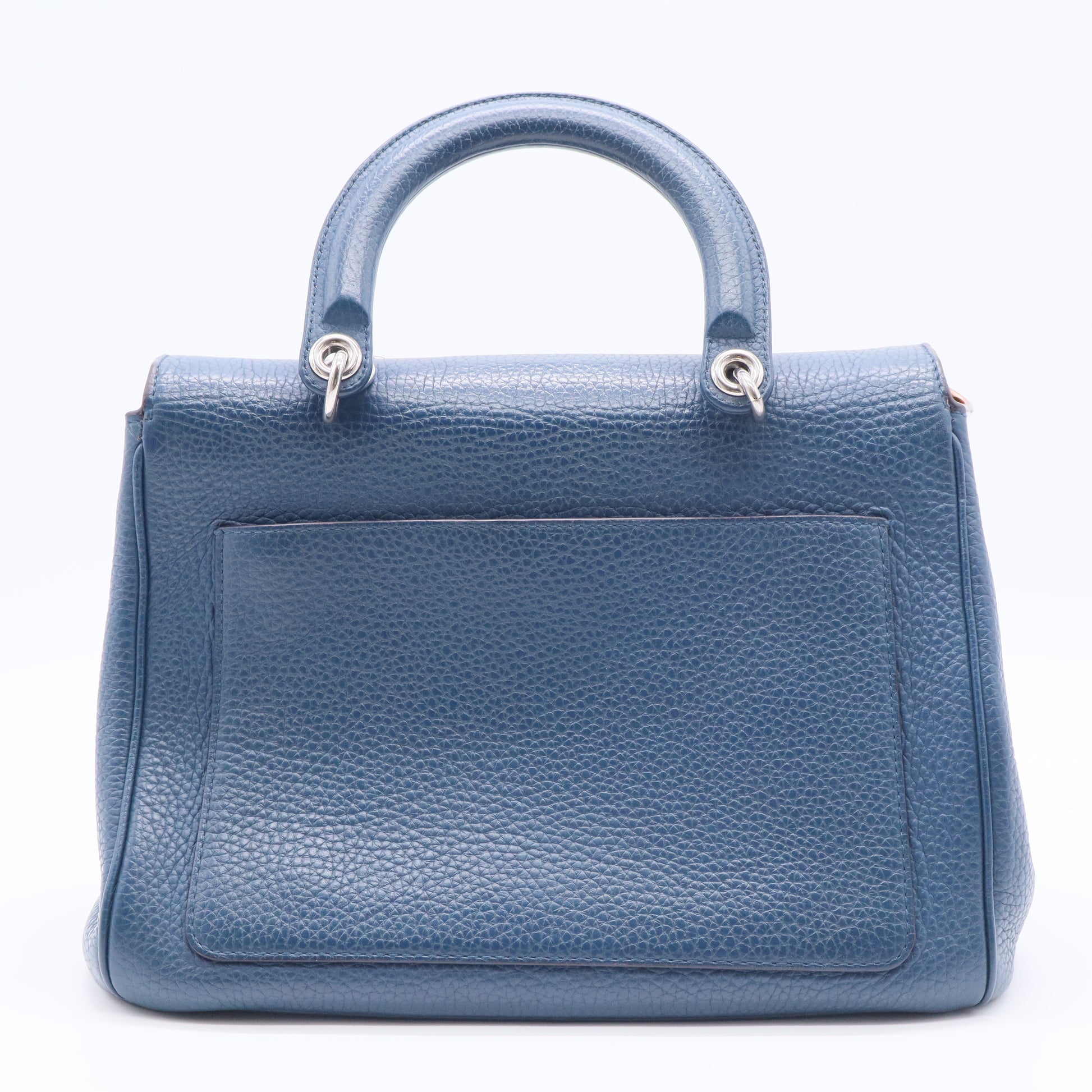 Be Dior Bag Pebbled Leather Small