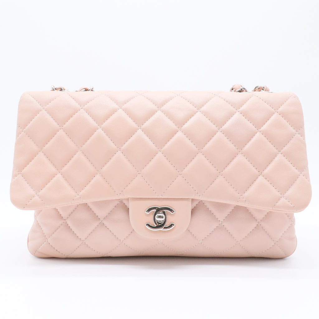 Iridescent Rectangular Classic Flap Bag