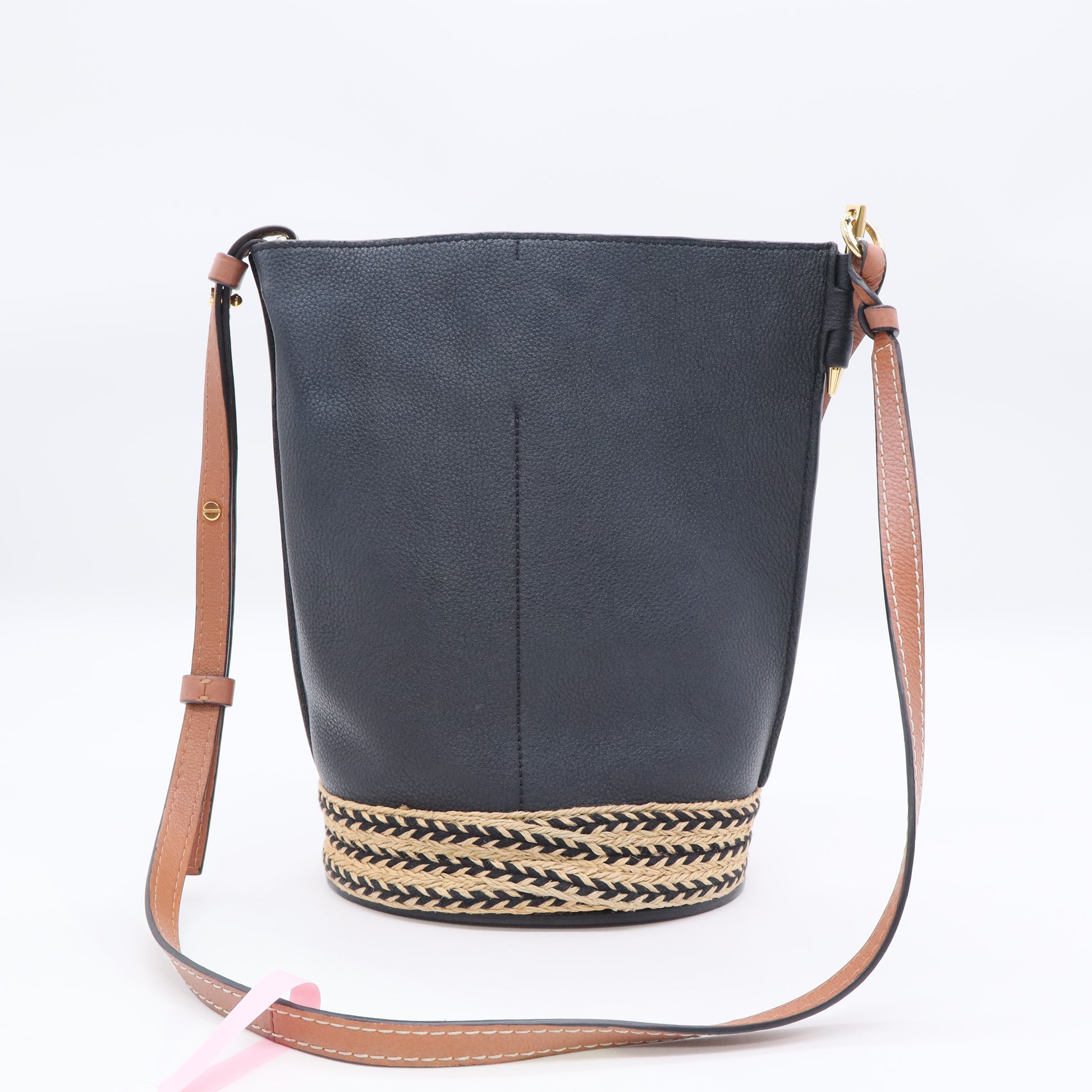 Gate Bucket Bag Leather Medium Twins LDJ3300