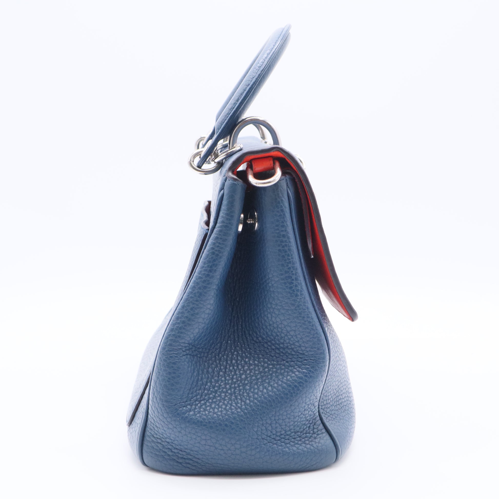 Be Dior Bag Pebbled Leather Small