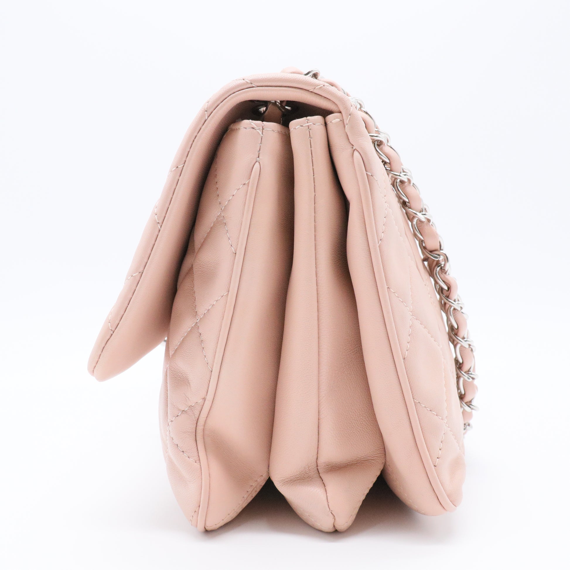Iridescent Rectangular Classic Flap Bag