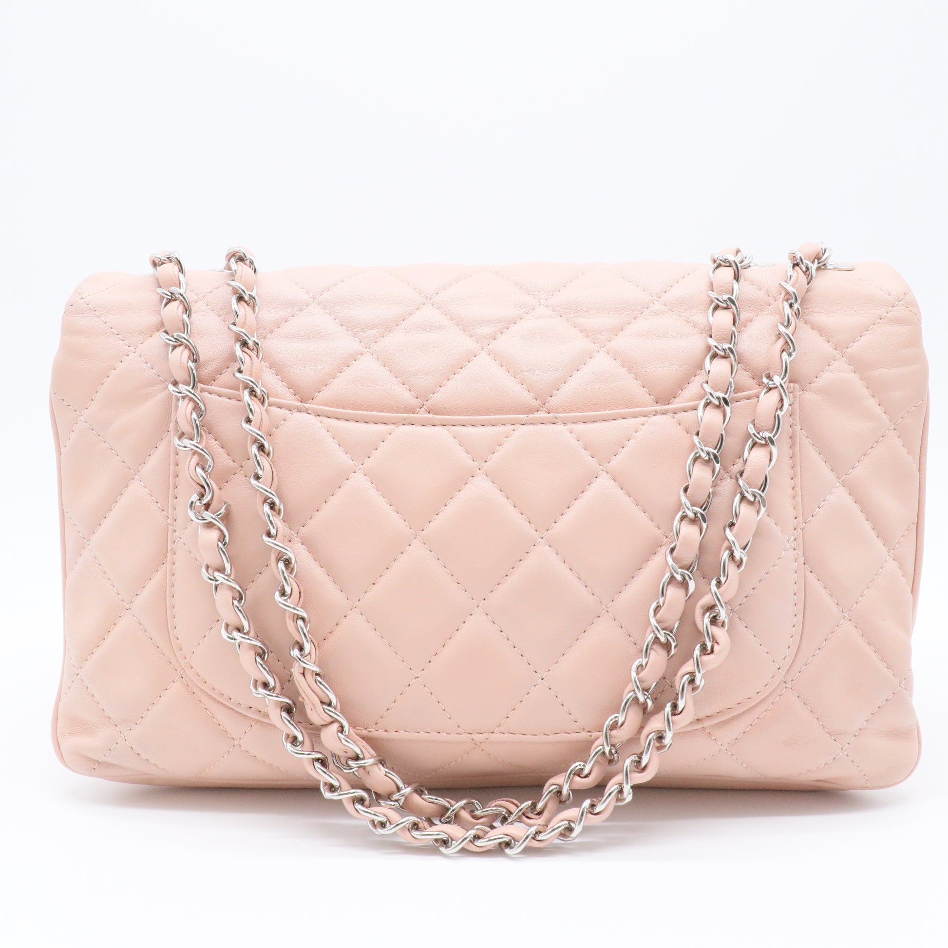 Iridescent Rectangular Classic Flap Bag