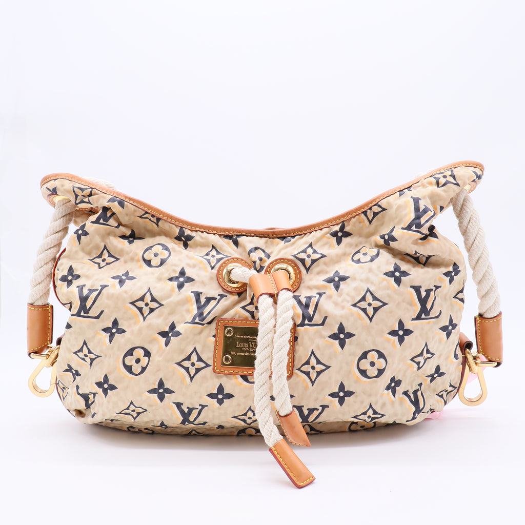 Bulles Handbag Monogram Nylon MM Twins