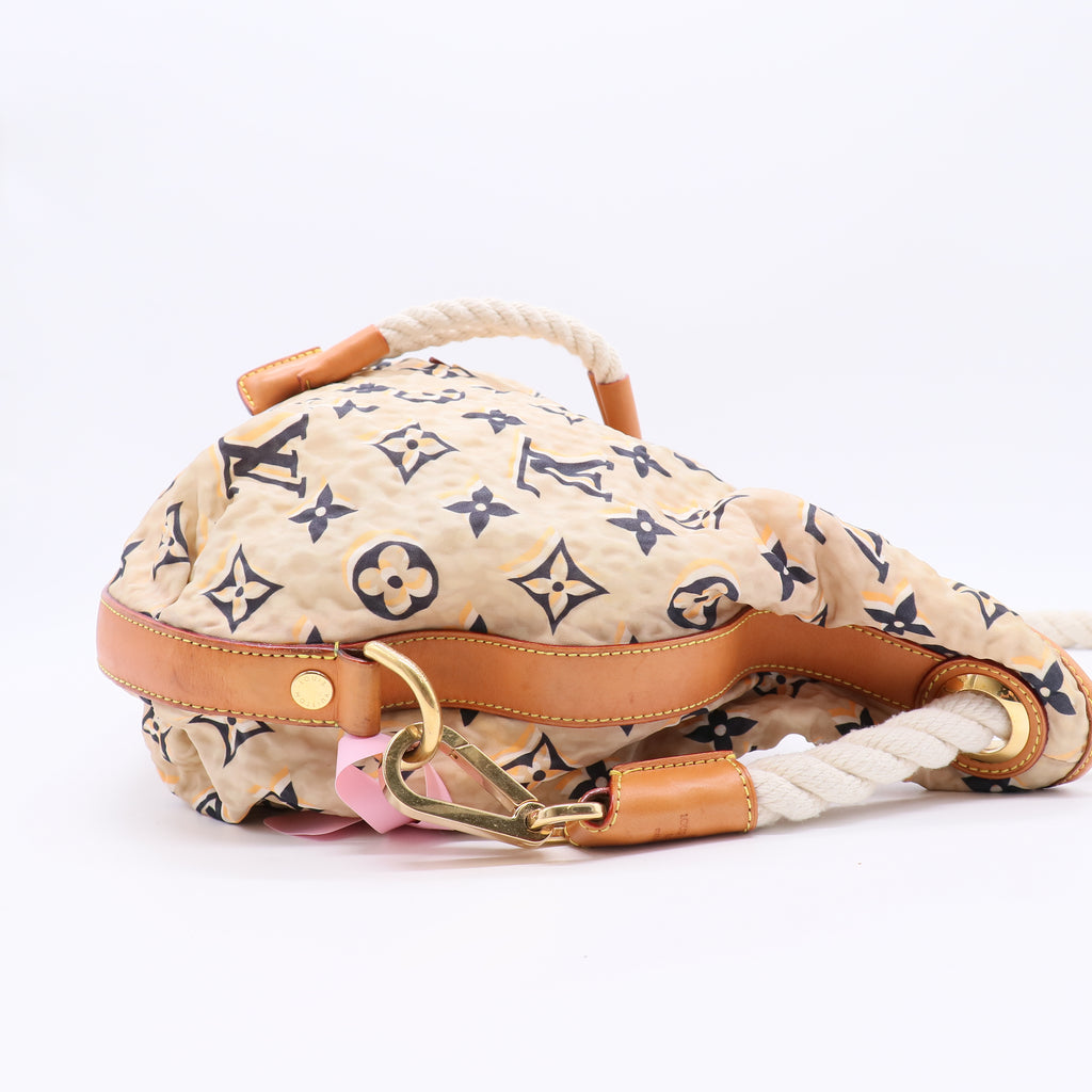 Bulles Handbag Monogram Nylon MM Twins