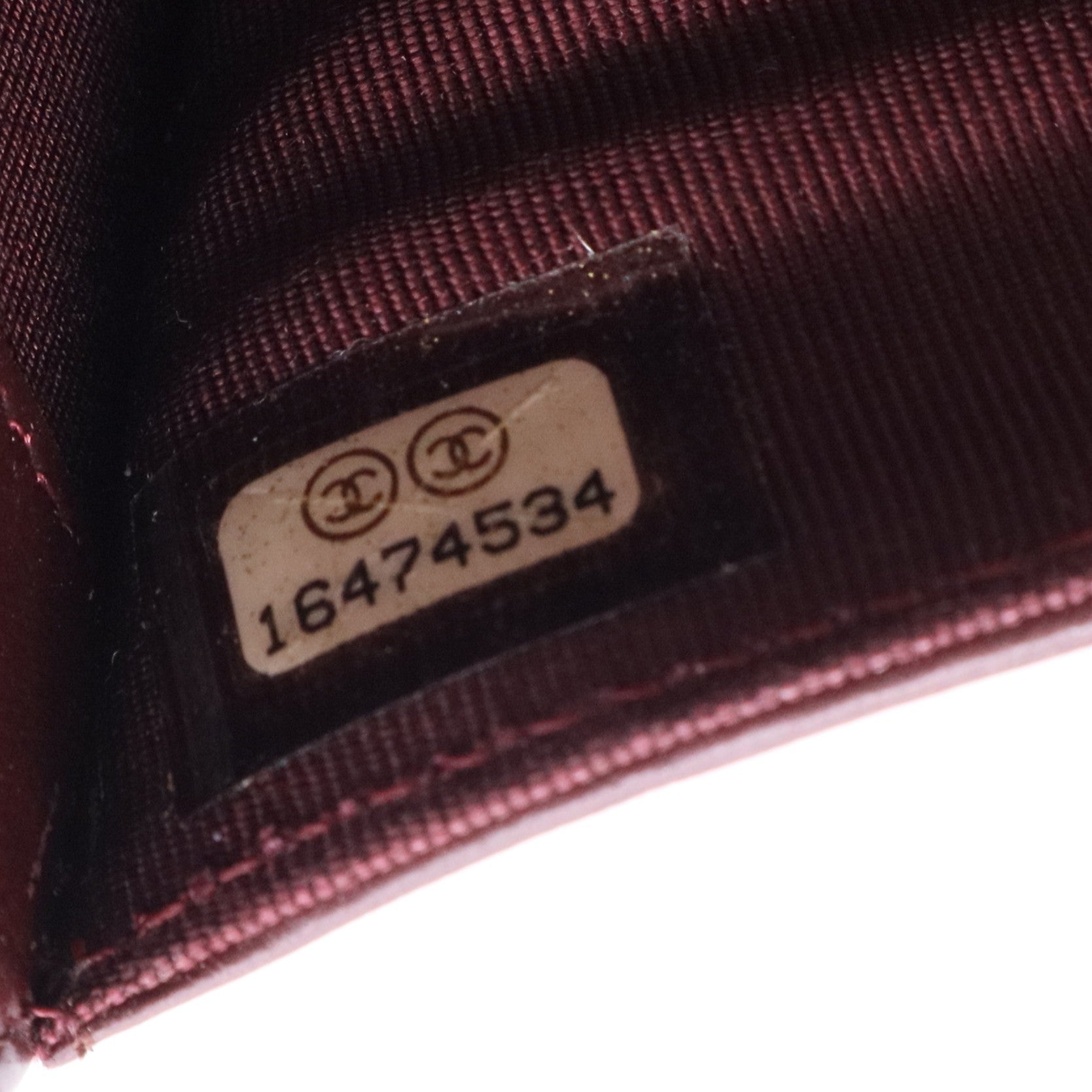 Chanel L-Yen Wallet Quilted Lambskin Long