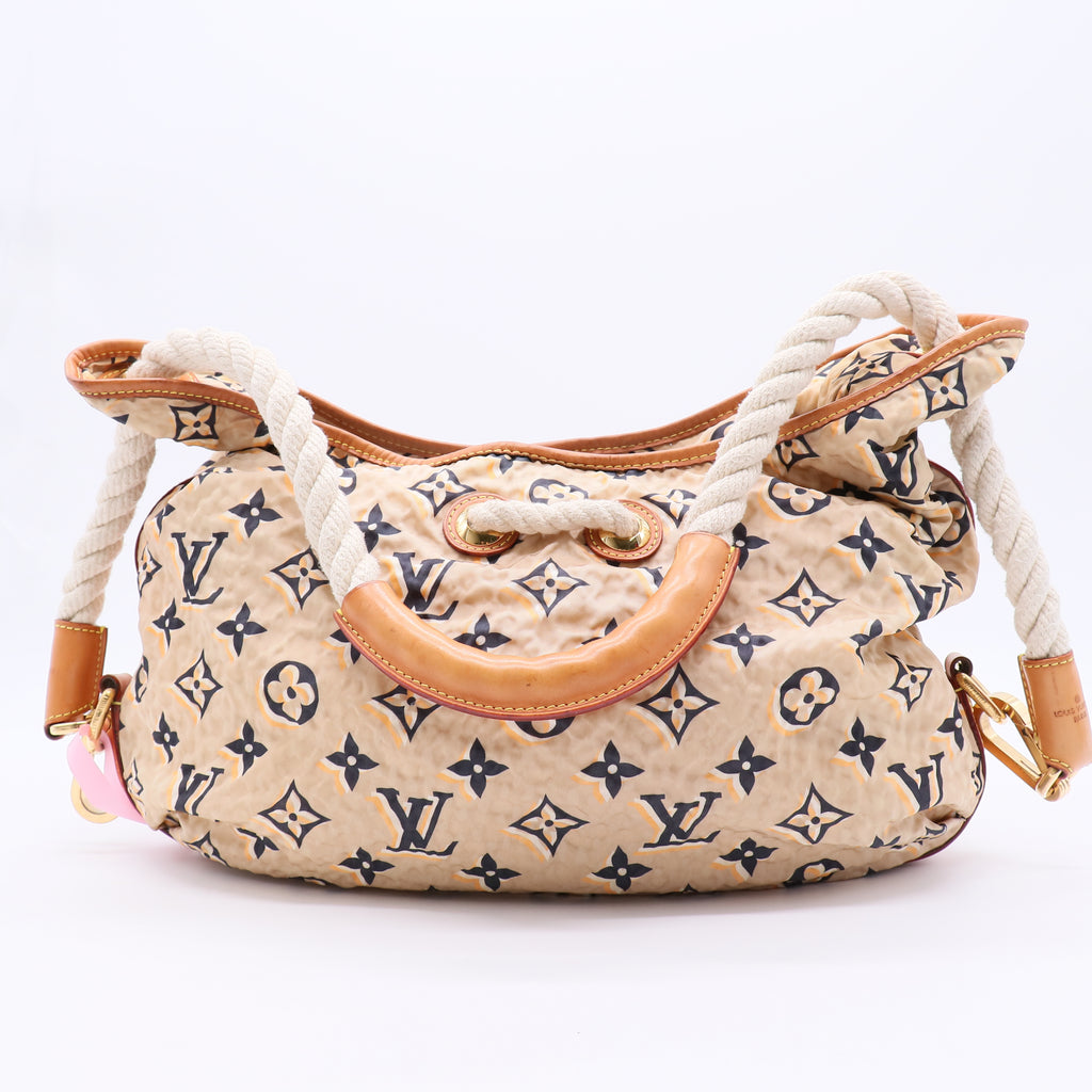 Bulles Handbag Monogram Nylon MM Twins