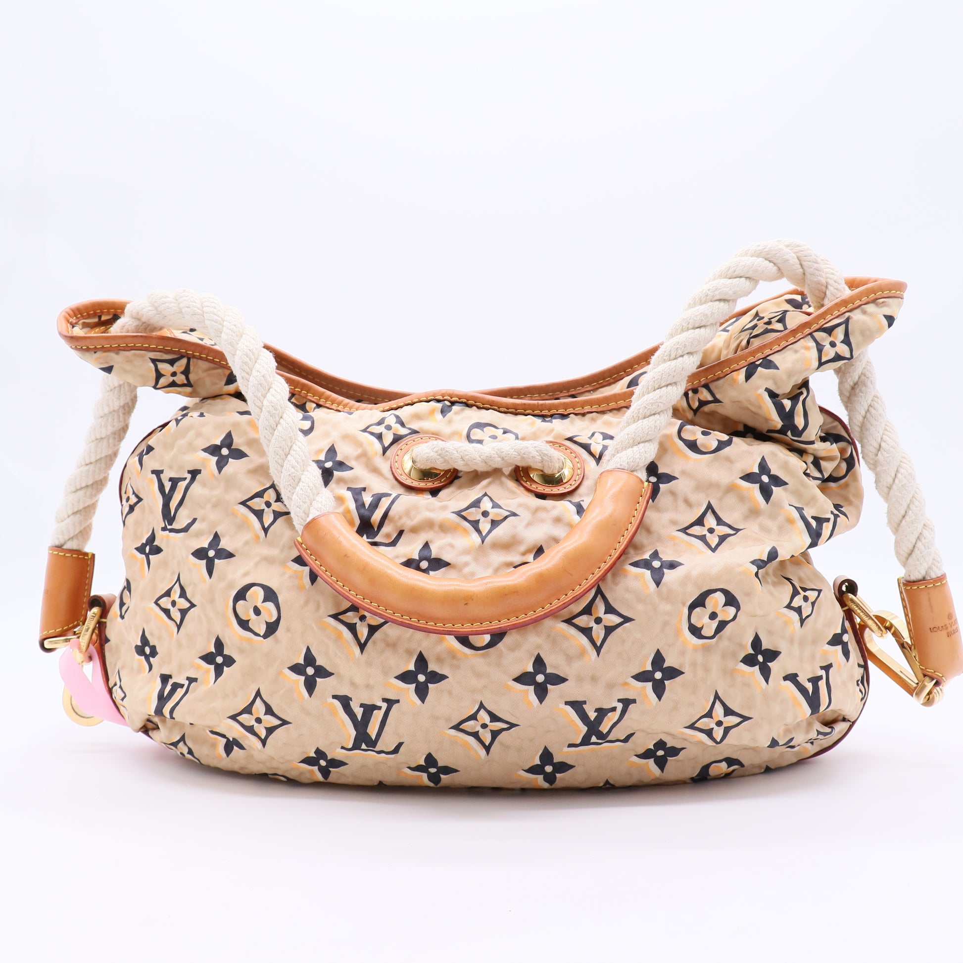 Bulles Handbag Monogram Nylon MM Twins