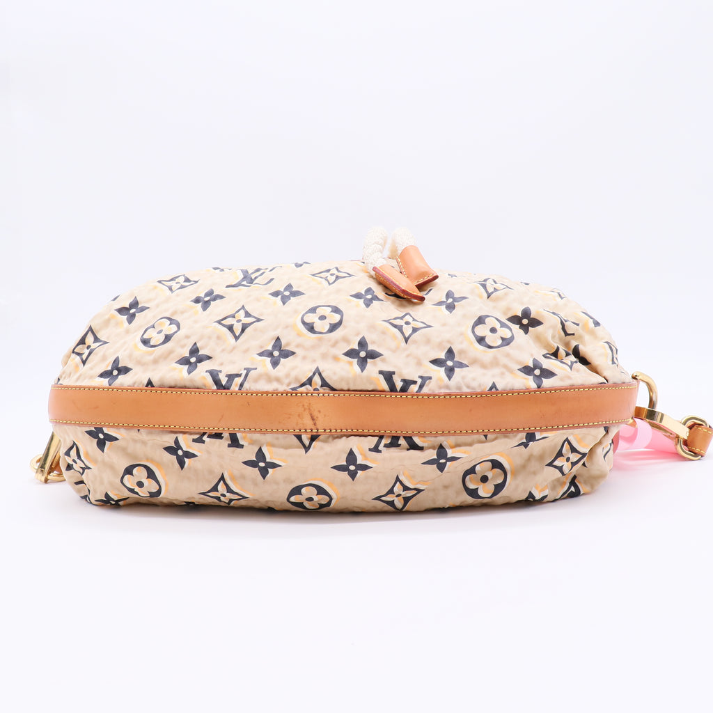 Bulles Handbag Monogram Nylon MM Twins