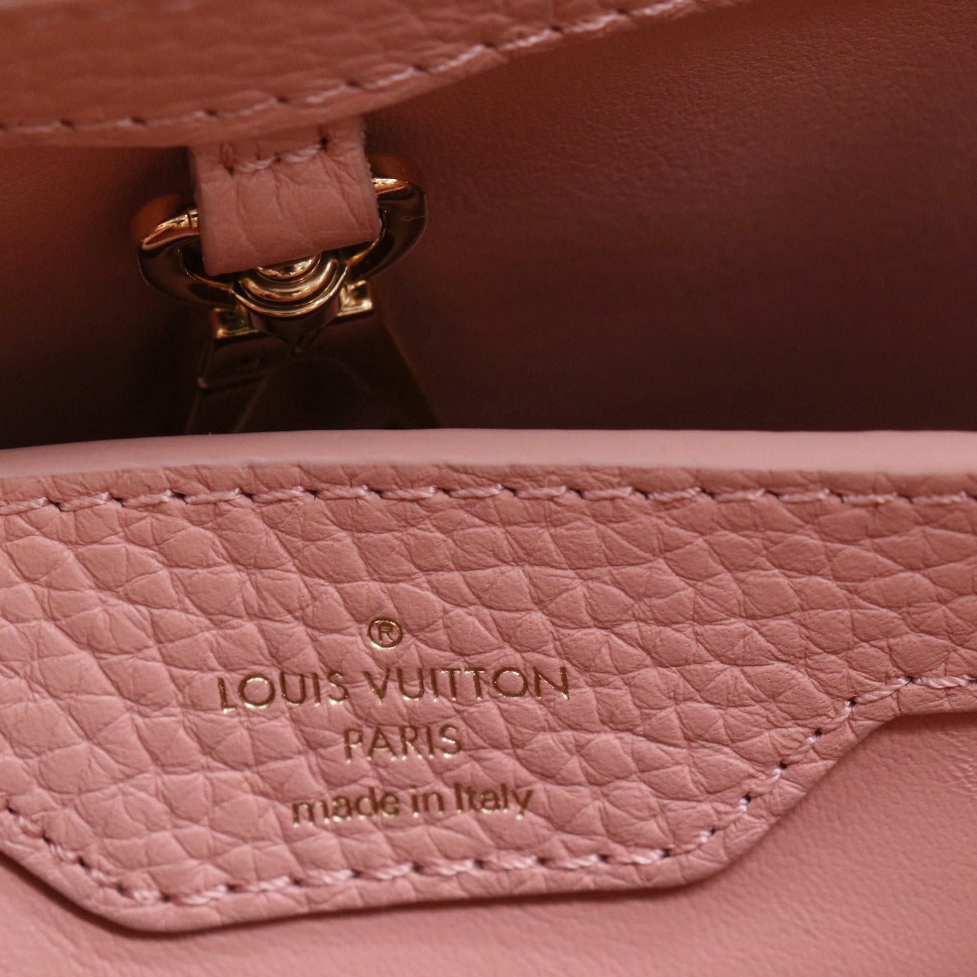 Special Edition - Flower Chain Capucines Bag Leather BB Twins LDJ2487