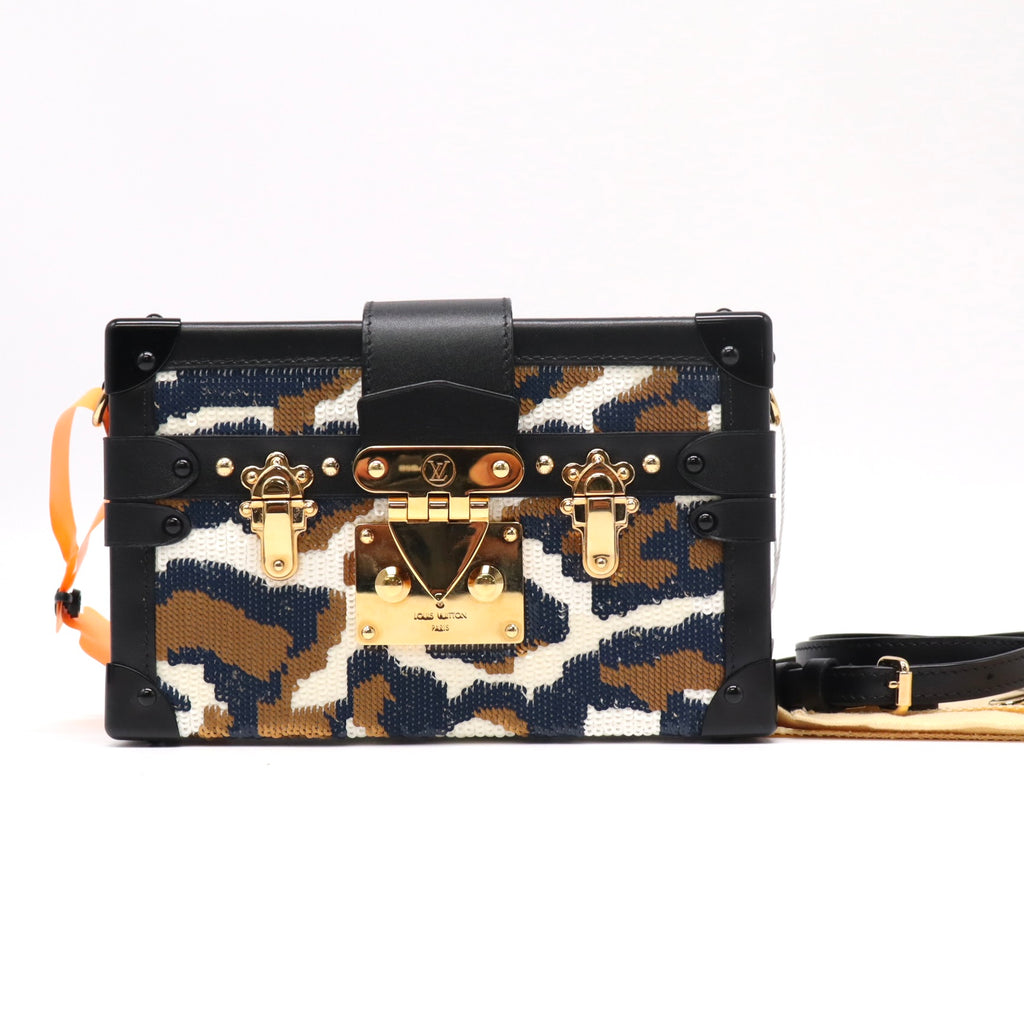 Louis Vuitton petite Malle Sequins LDZ115