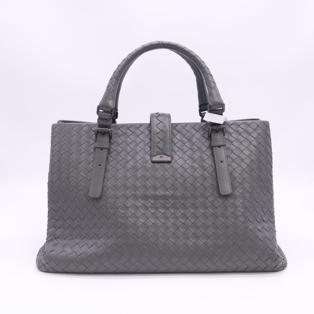 Roma Bag Intrecciato Nappa Medium B24299