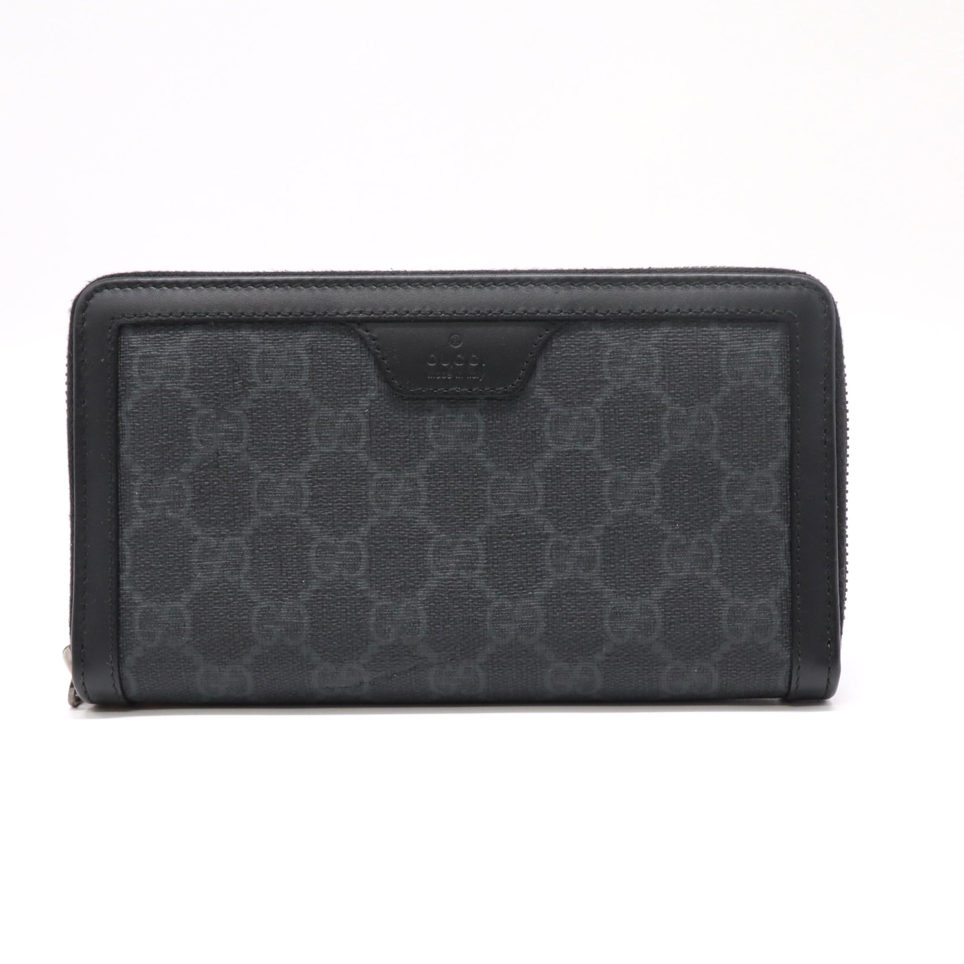 Gucci GG Supreme Zip Around Long Wallet Twins LDZ098