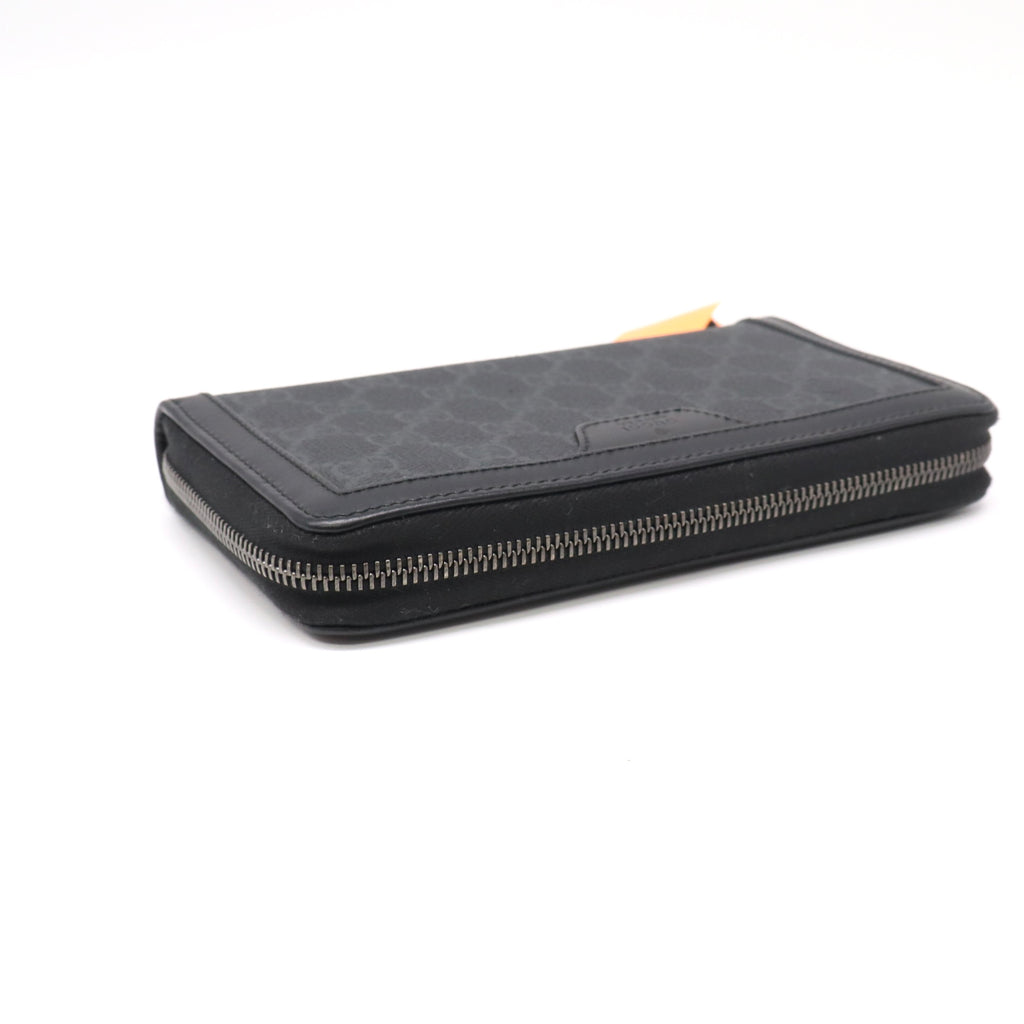 Gucci GG Supreme Zip Around Long Wallet Twins LDZ098