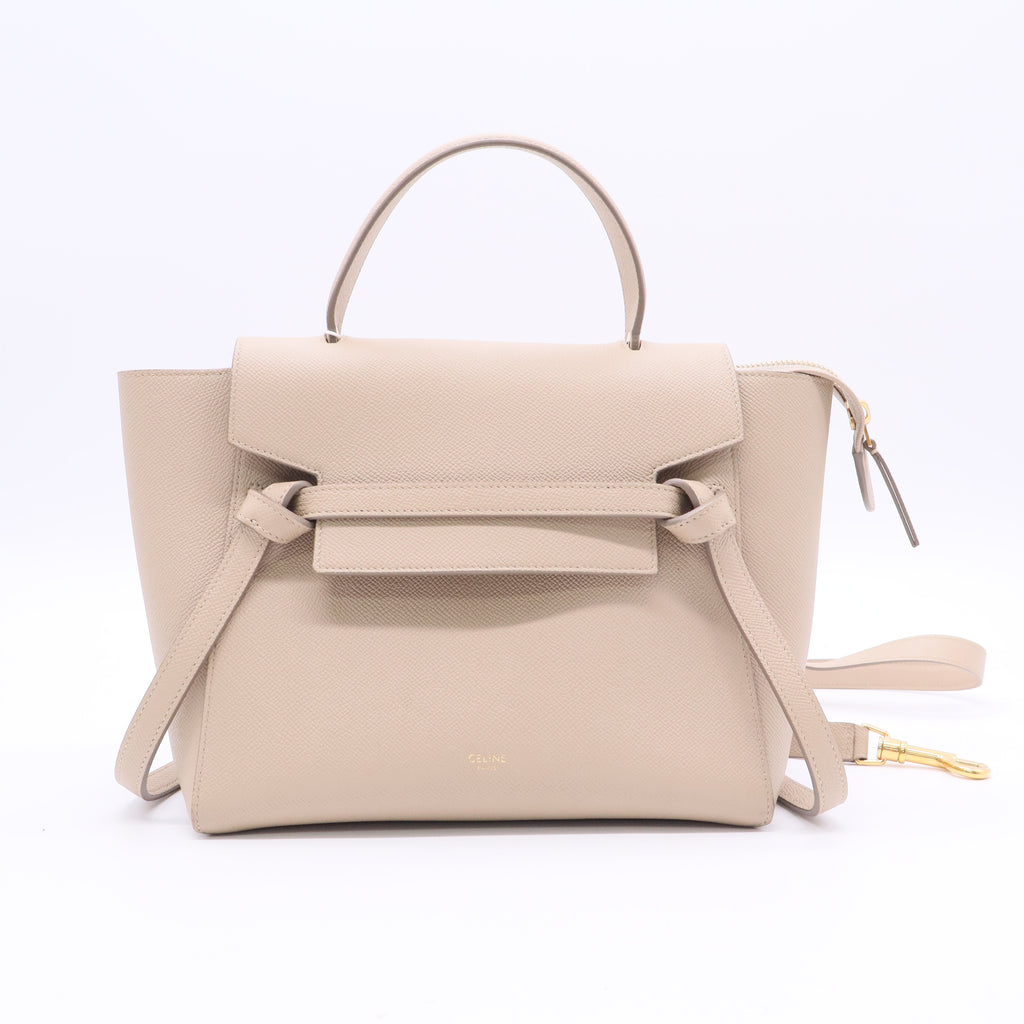 Celine Belt Bag Textured Leather Micro Twins LDJ2494