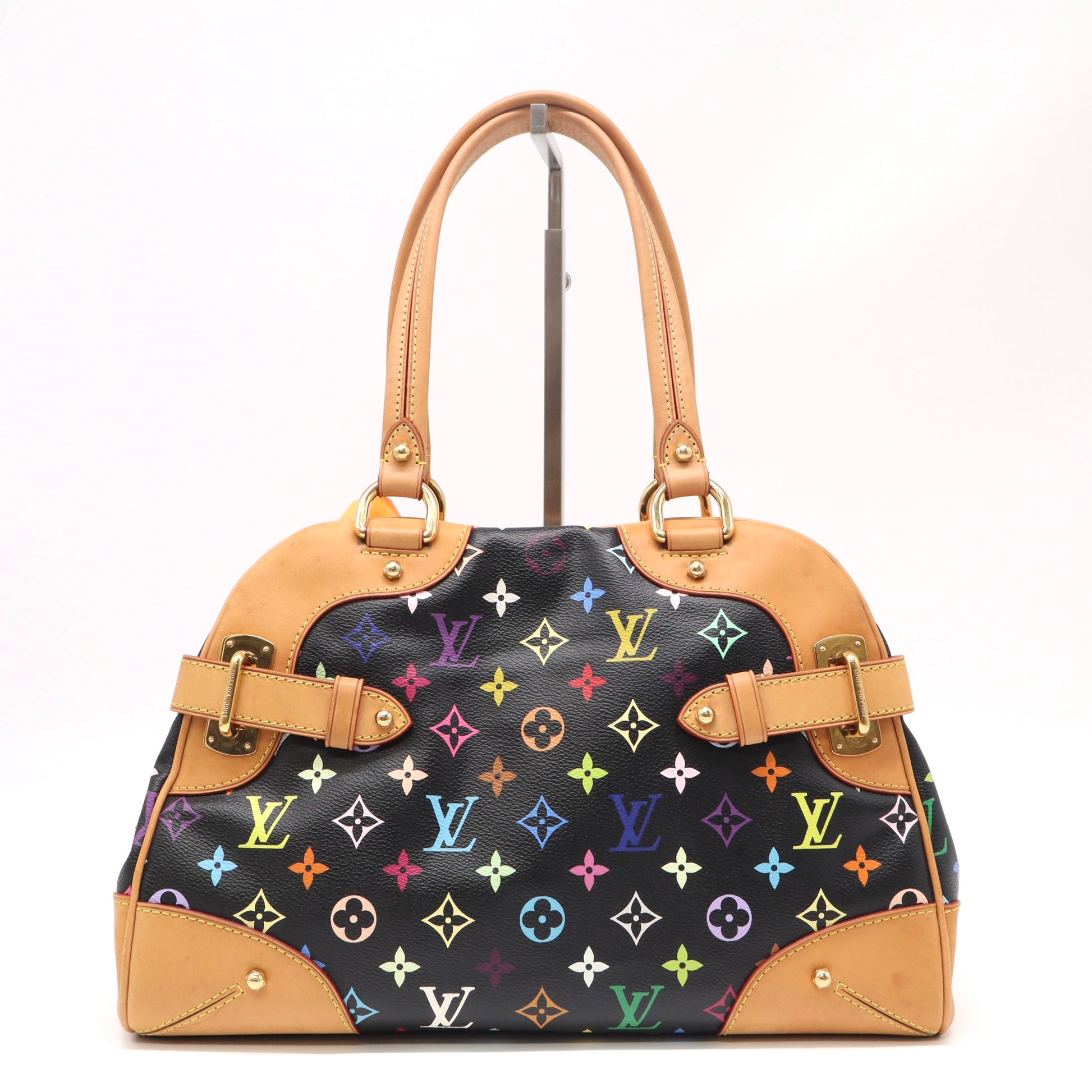 Louis Vuitton Claudia Monogram Multicolor Noir Handbag LDZ117