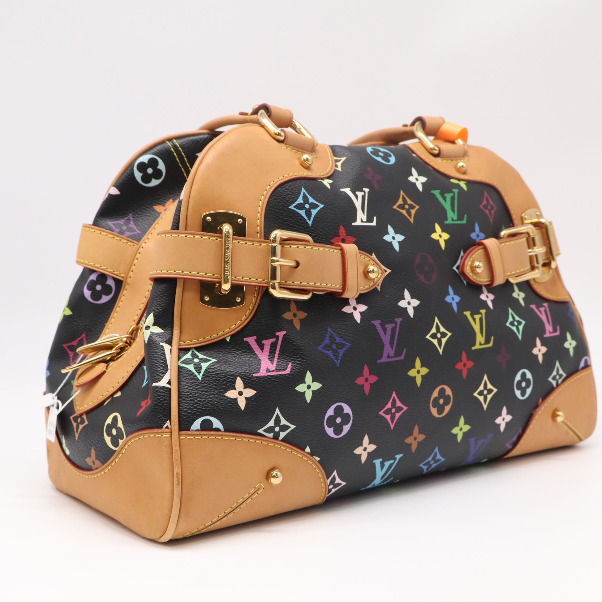 Louis Vuitton Claudia Monogram Multicolor Noir Handbag LDZ117
