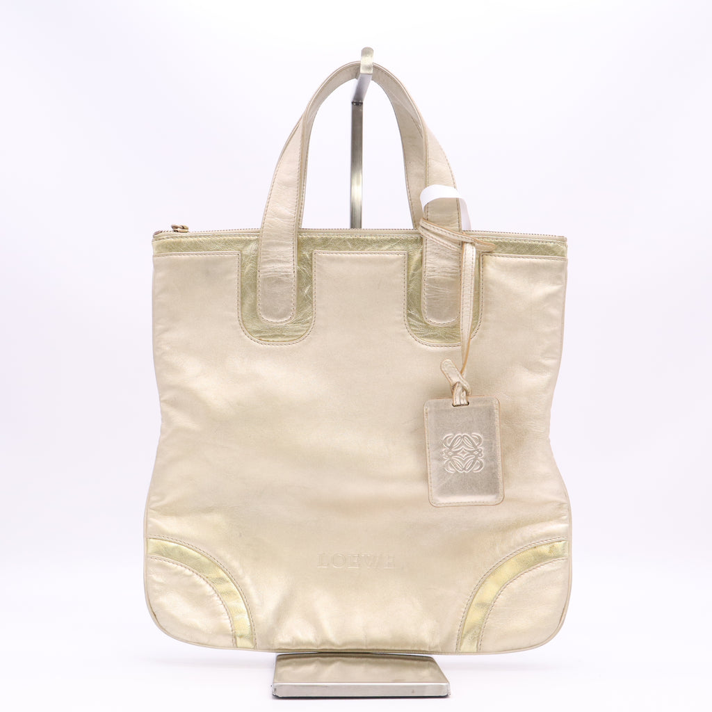 Leather Top Handle Bag Vintage B24271